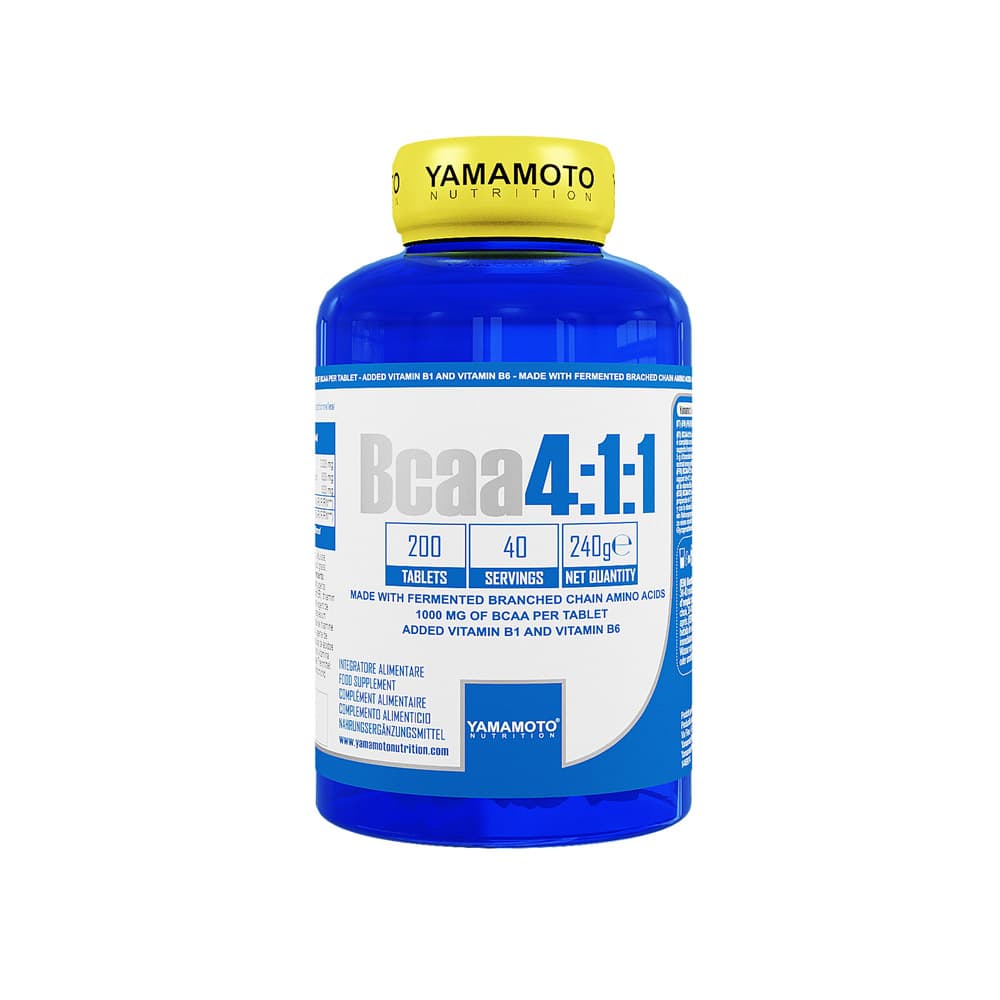 Bcaa 4:1:1 200 Cpr (scadenza 11/2026)- Yamamoto Nutrition