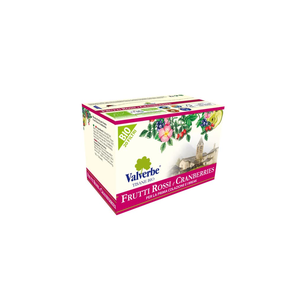Tisane Frutti Rossi E Cranberries - Valverbe