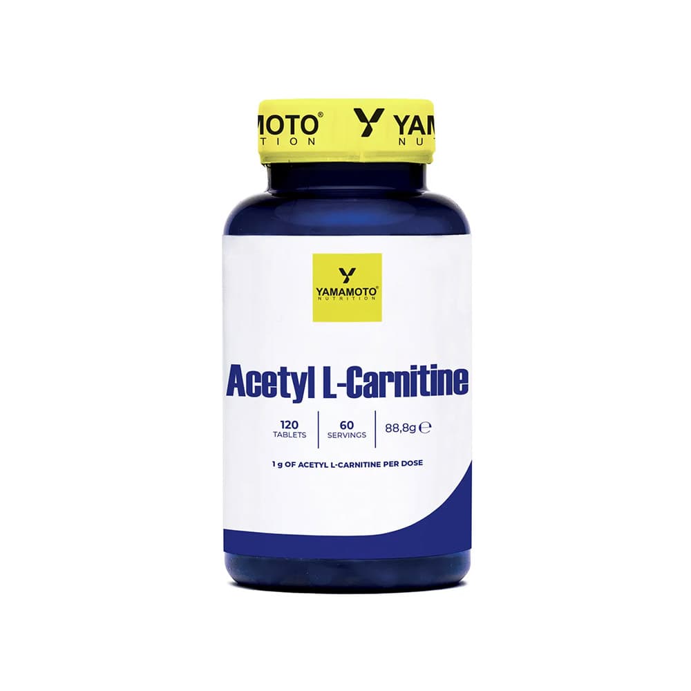 Acetyl L-carnitine 1000mg 120 Capsule - Yamamoto Nutrition