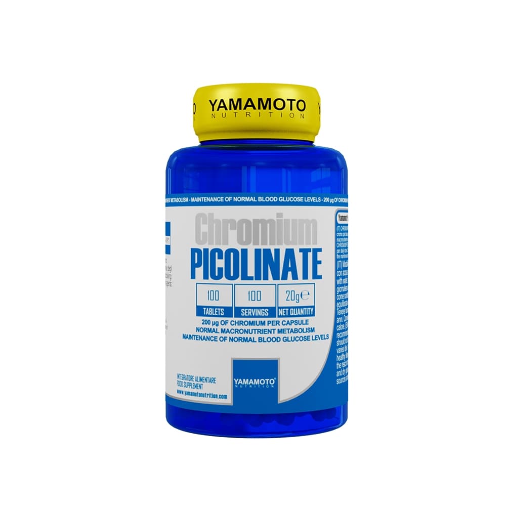 Chromium Picolinate 100 Cpr - Yamamoto Nutrition