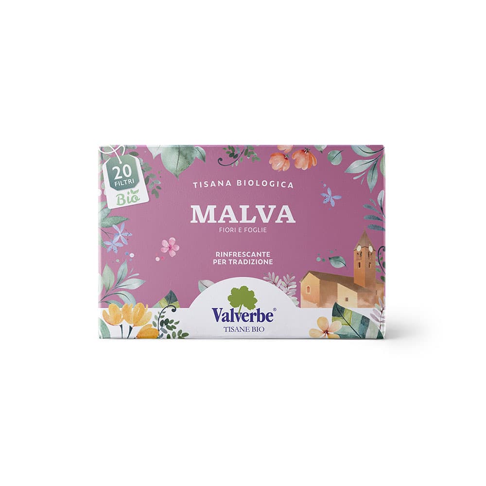 Tisana Malva -valverbe-20g-20 Filtri - Valverbe