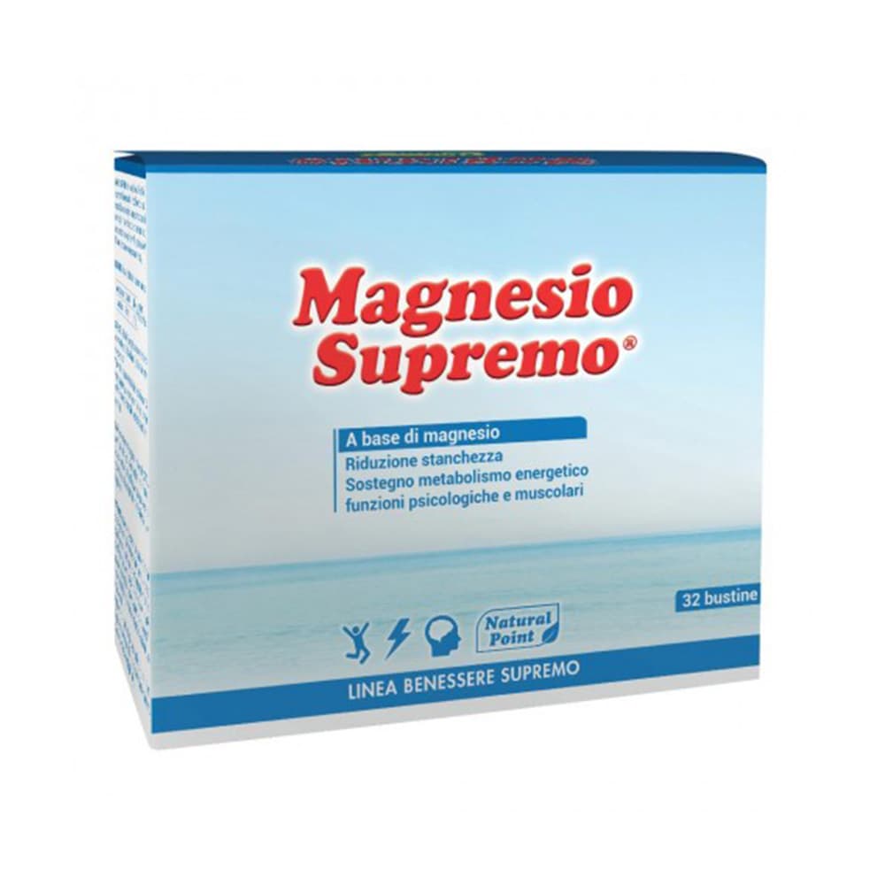 Magnesio Supremo 32 Bustine - Natural Point