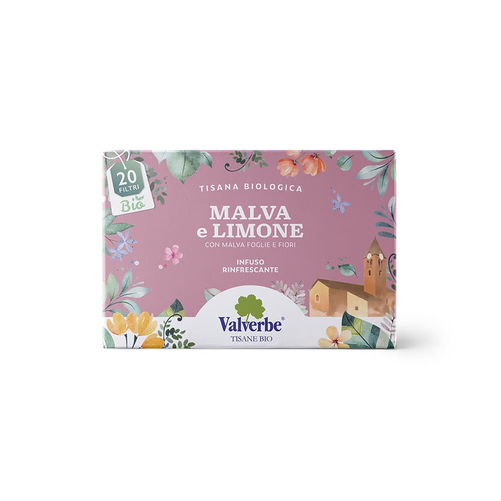 Tisana Malva E Limone 20 Filtri - Valverbe