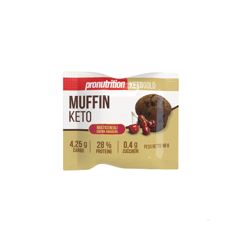 Muffin Keto - Pro Nutrition - Multicereali Crema Frutti Di Bosco
