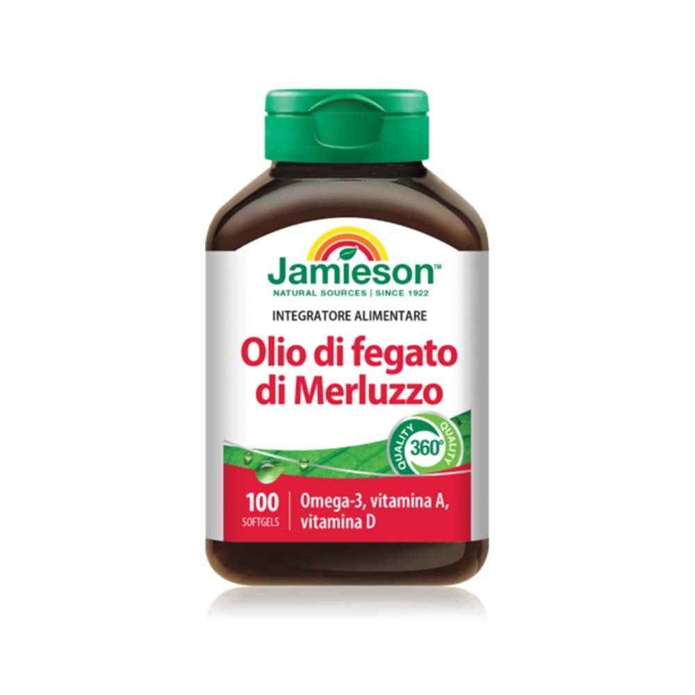 Olio Di Fegato Di Merluzzo 100 Cpr - Jamieson