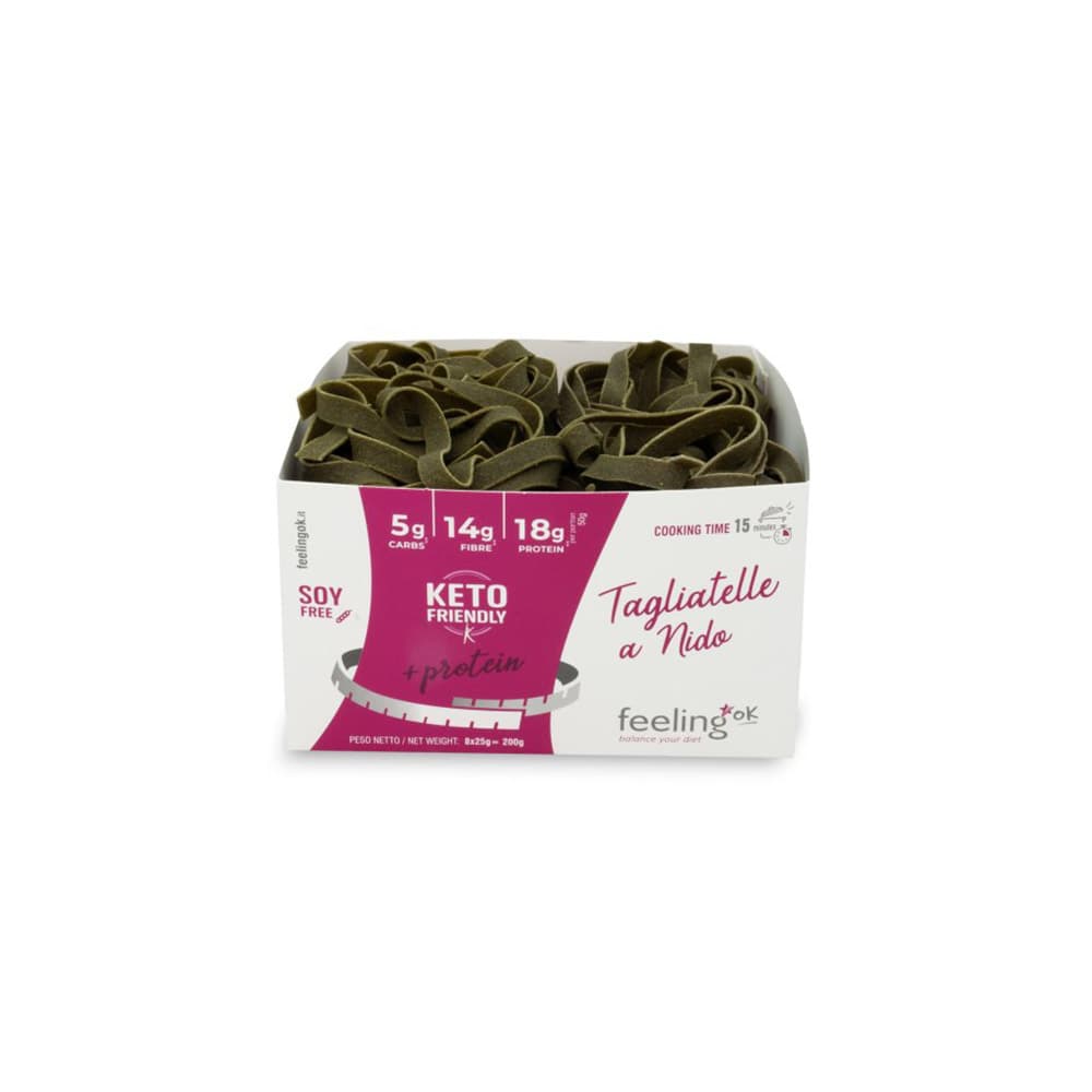 Tagliatelle A Nido Agli Spinaci 200 Gr - Feeling Ok