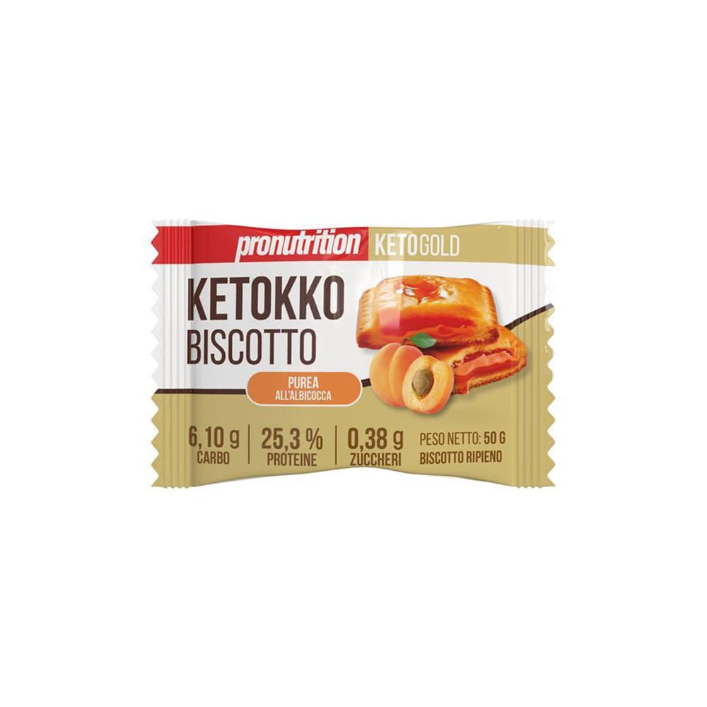 Ketokko Biscotto 50 Gr - Pro Nutrition - Purea Albicocca