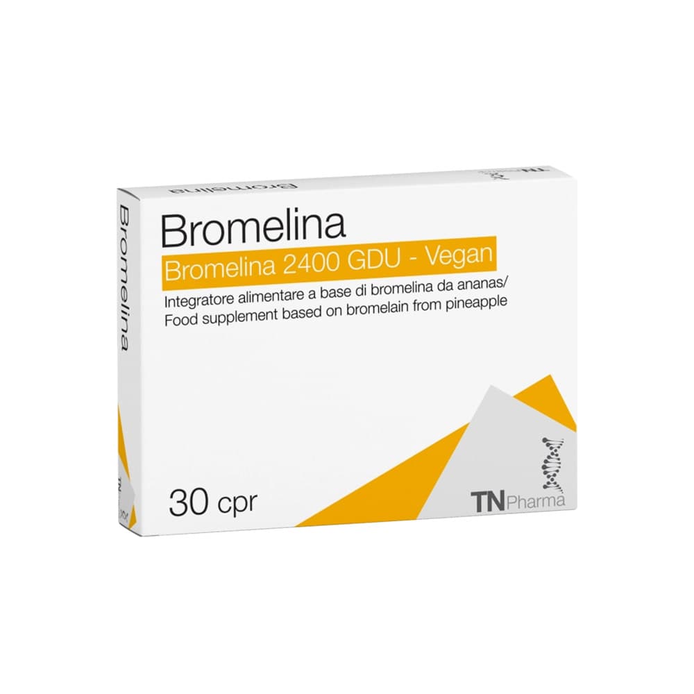 Bromelina 2400 Gdu 30 Cpr - Tsunami Pharma