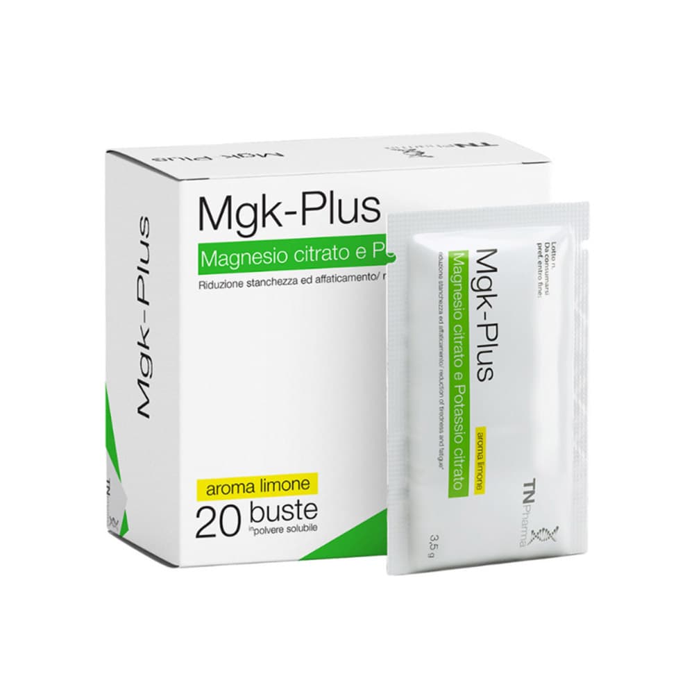 Mgk Plus Citrato Limone 20 Bustine - Tsunami Pharma