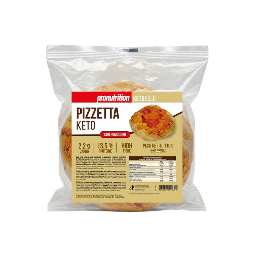 Pizzetta Keto Pomodoro 110gr - Pro Nutrition