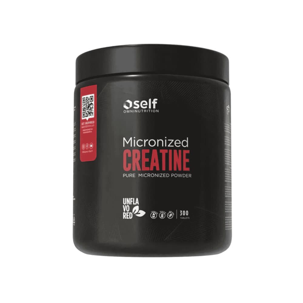 Creatine Micronized 300 Cpr Creatina Micronizzata - Self Omninutrition
