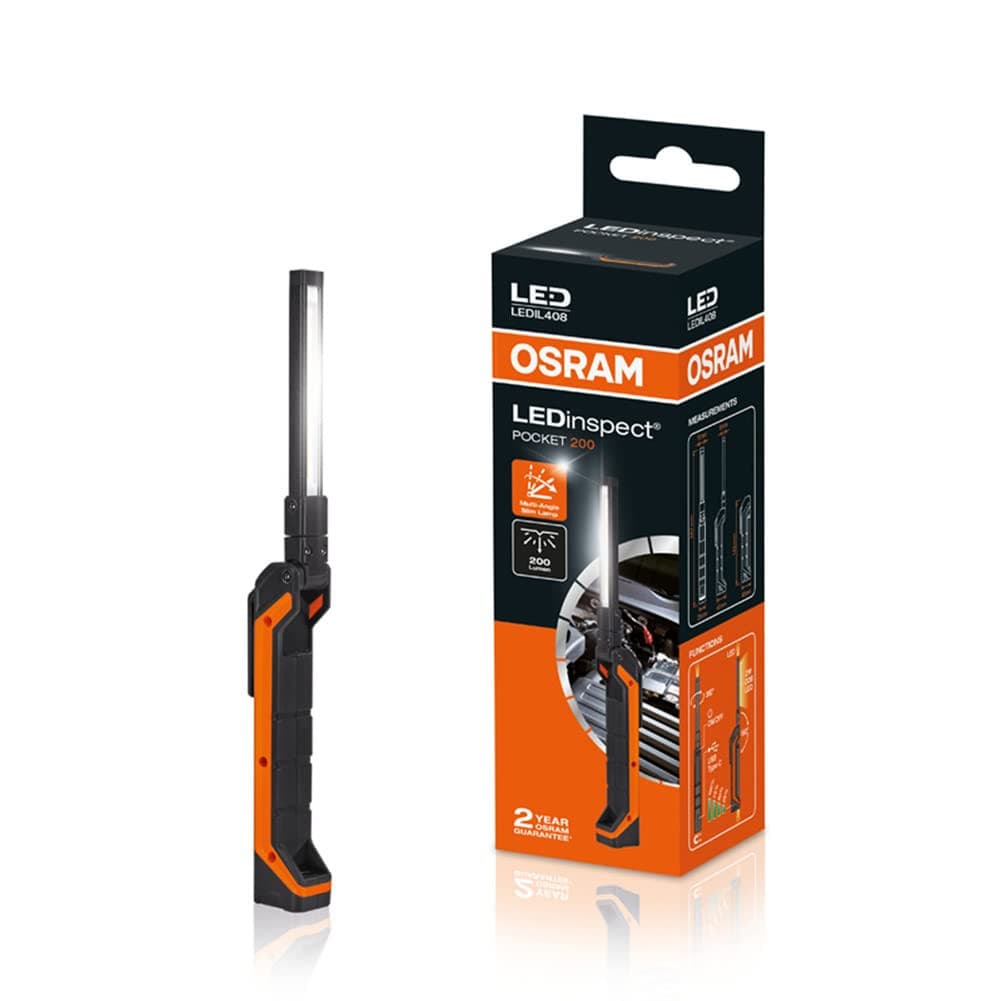 Torcia, Lampada LED da ispezione Osram LEDinspect LEDIL408 2,96W 3,7V