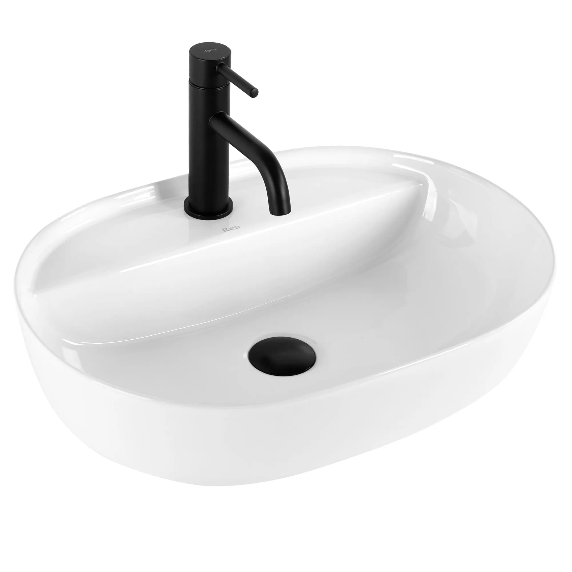 Lavabo Da Appoggio Rea Aura 51