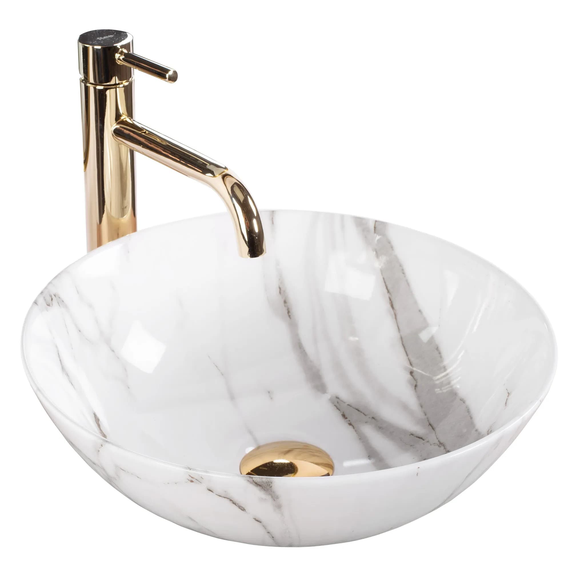Lavabo Da Appoggio Rea Stella Aiax Shiny