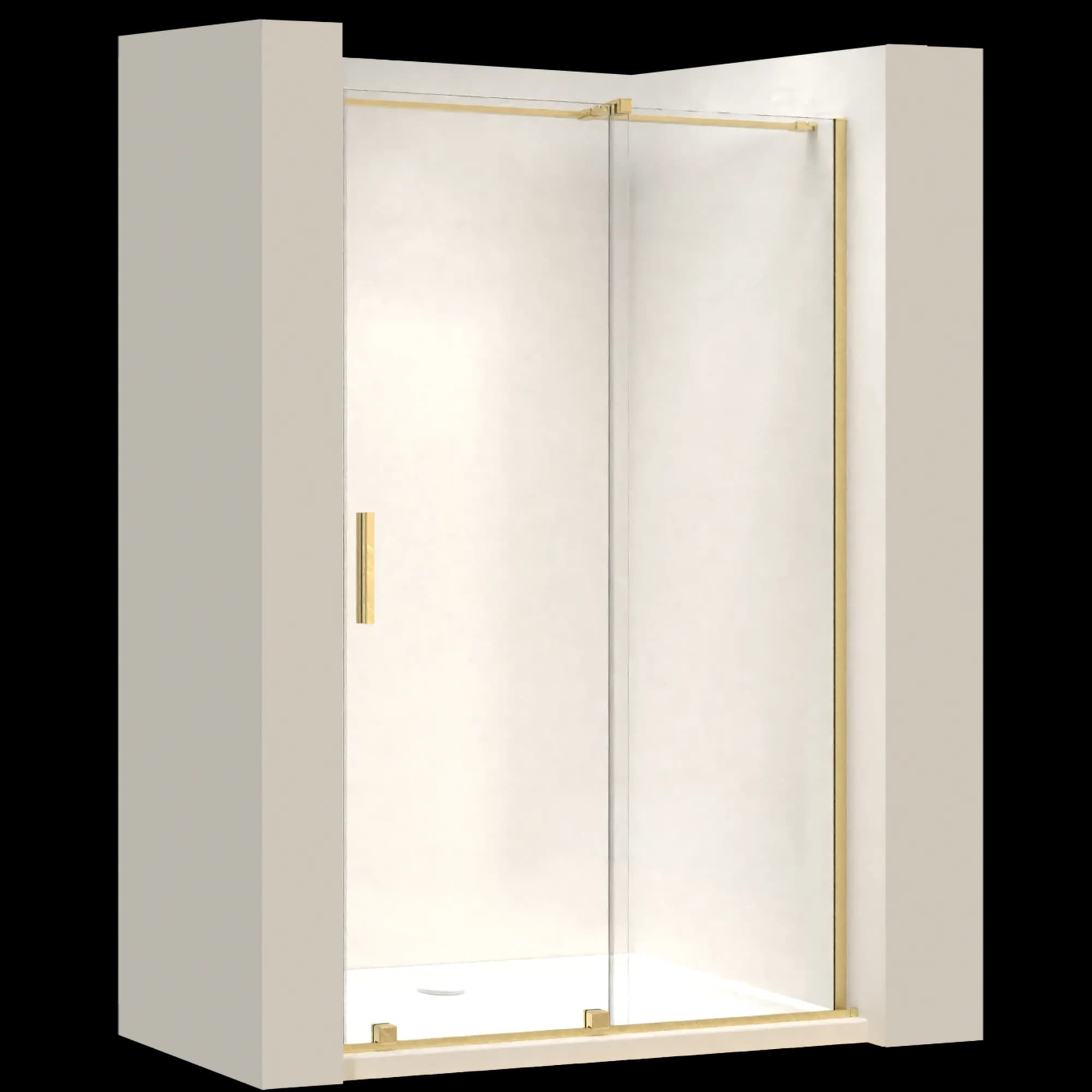 Porta Doccia Rea Montana 110 Gold Brush