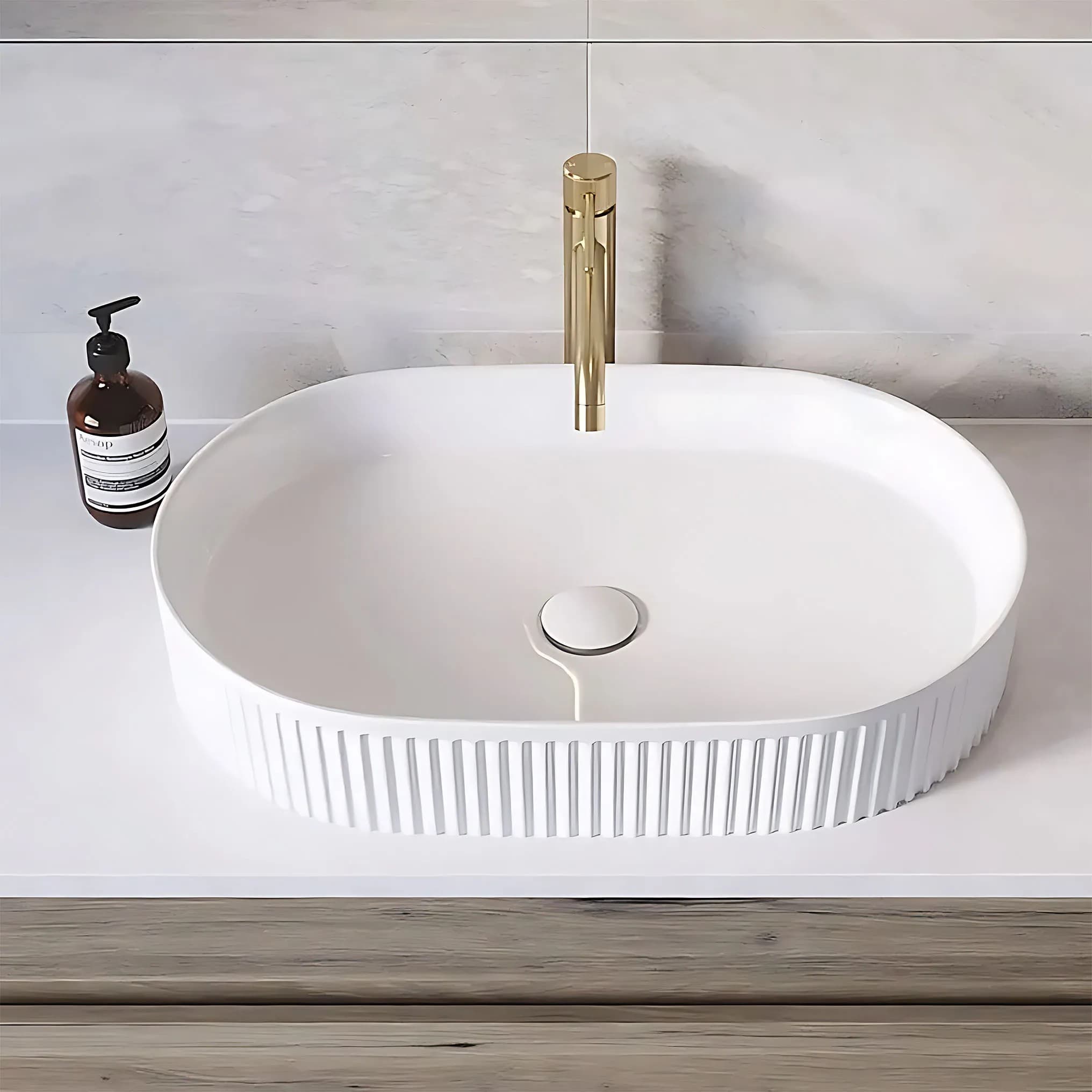 Lavabo Da Appoggio Rea Vanda 61