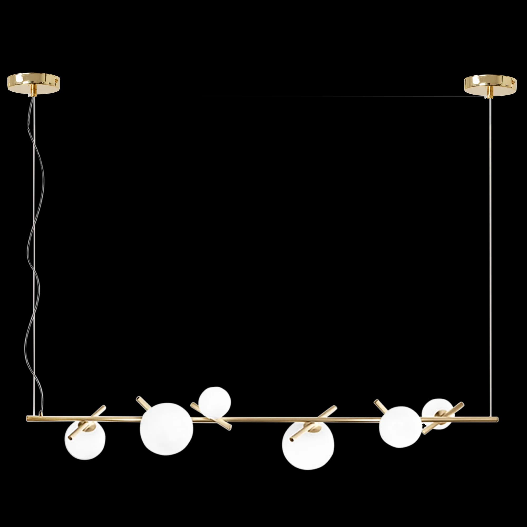 Lampada APP1664-6CP Gold