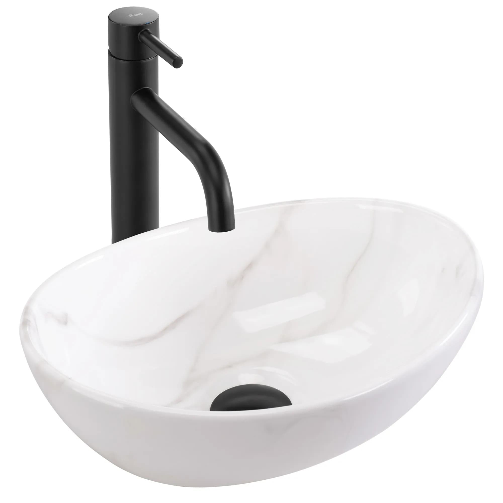 Lavabo Da Appoggio Rea Sofia Mini Cloudy