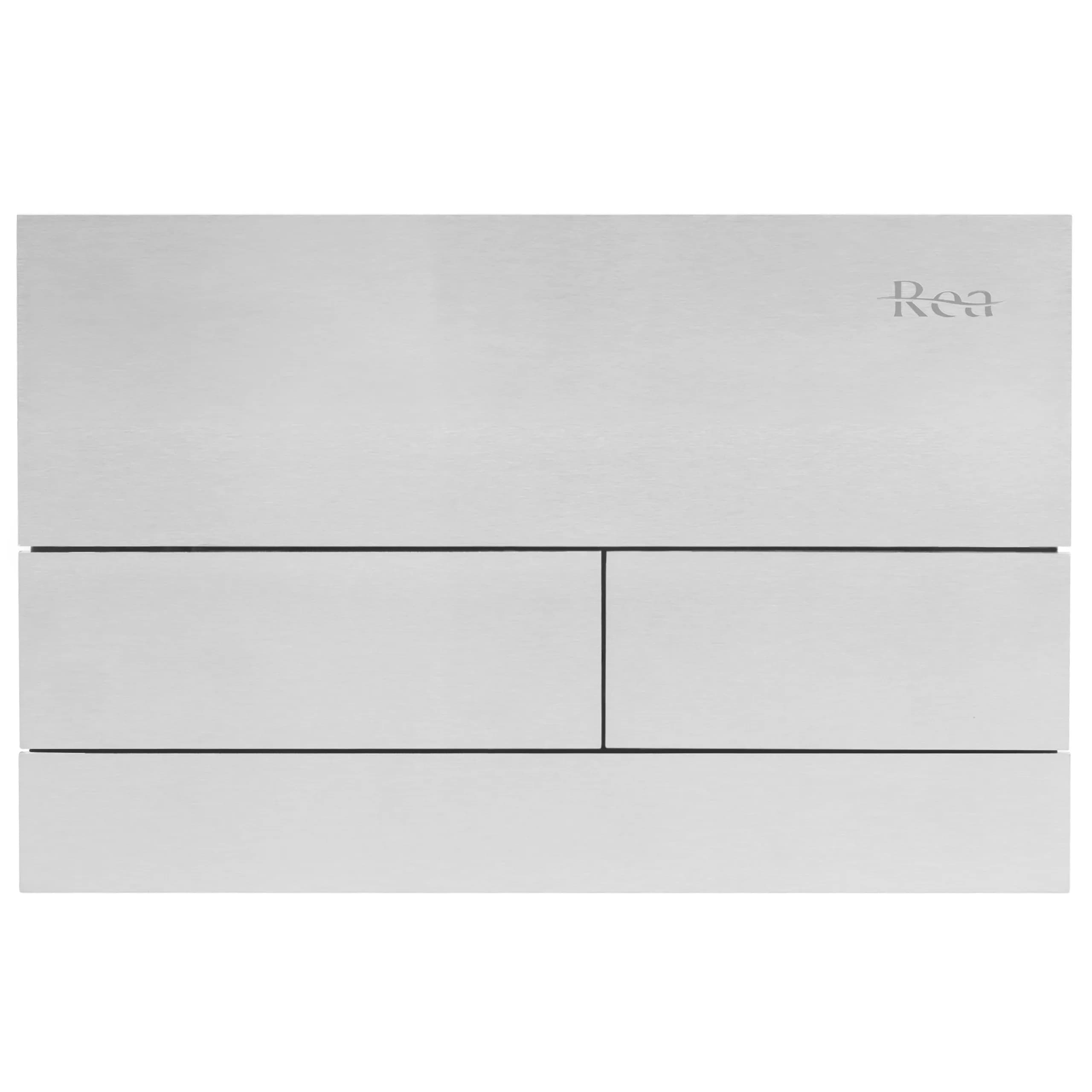 Pulsante Per Supporto Set Da Incasso Wc K011a-q E Slim024n Rea T Brush Steel