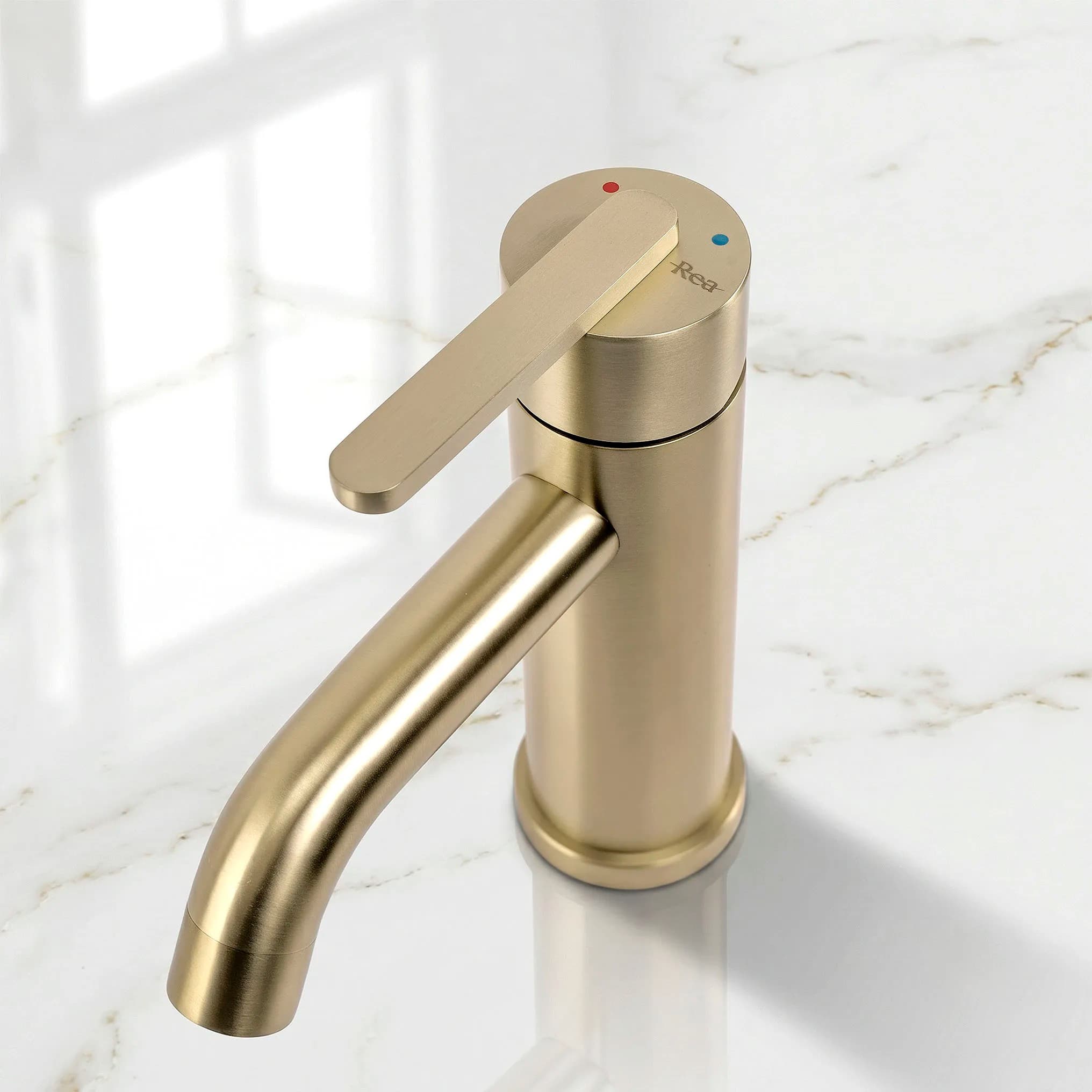Rubinetto Da Bagno Rea Ontario Brush Nickel