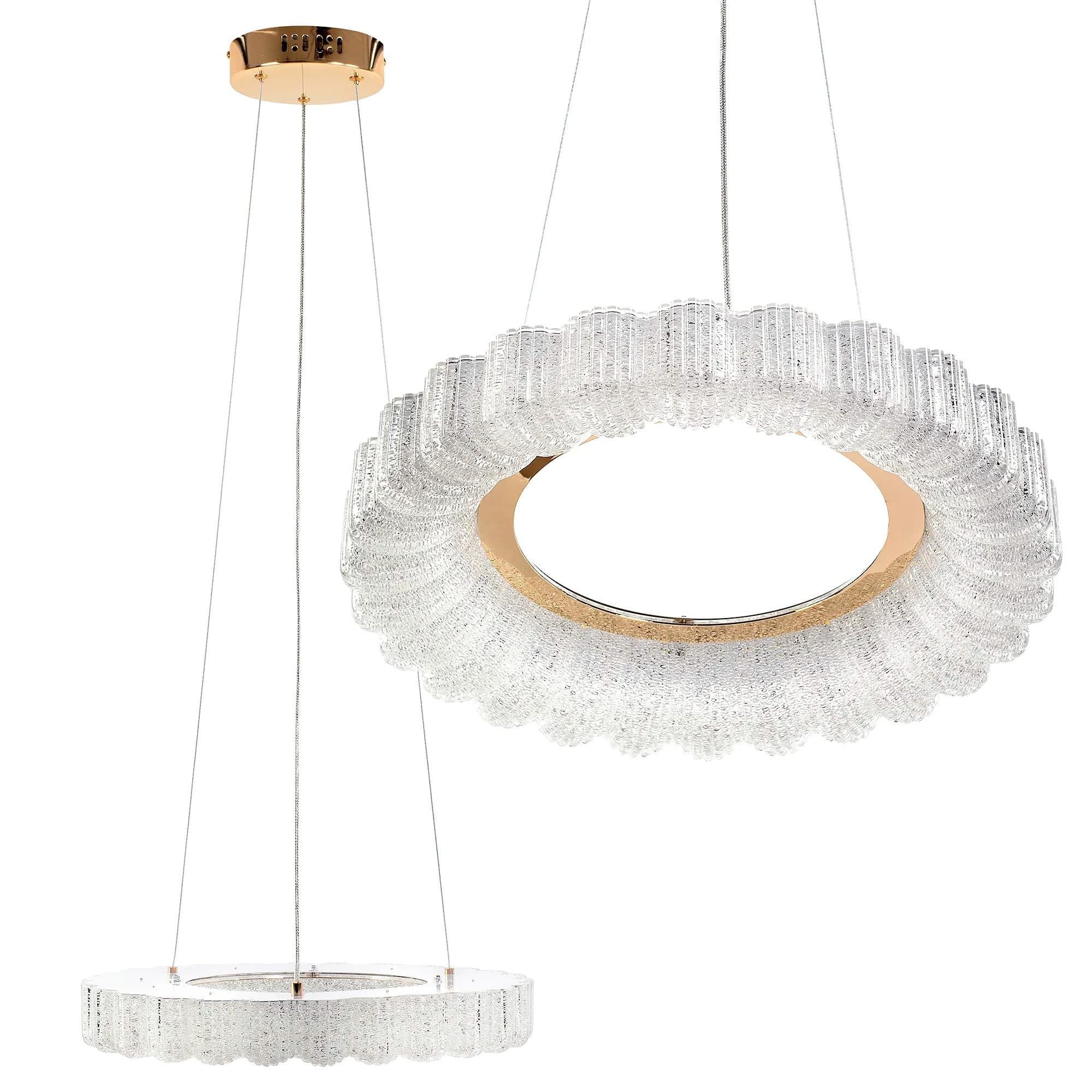 Lampada Led Ms018-cp Rose Gold 40cm