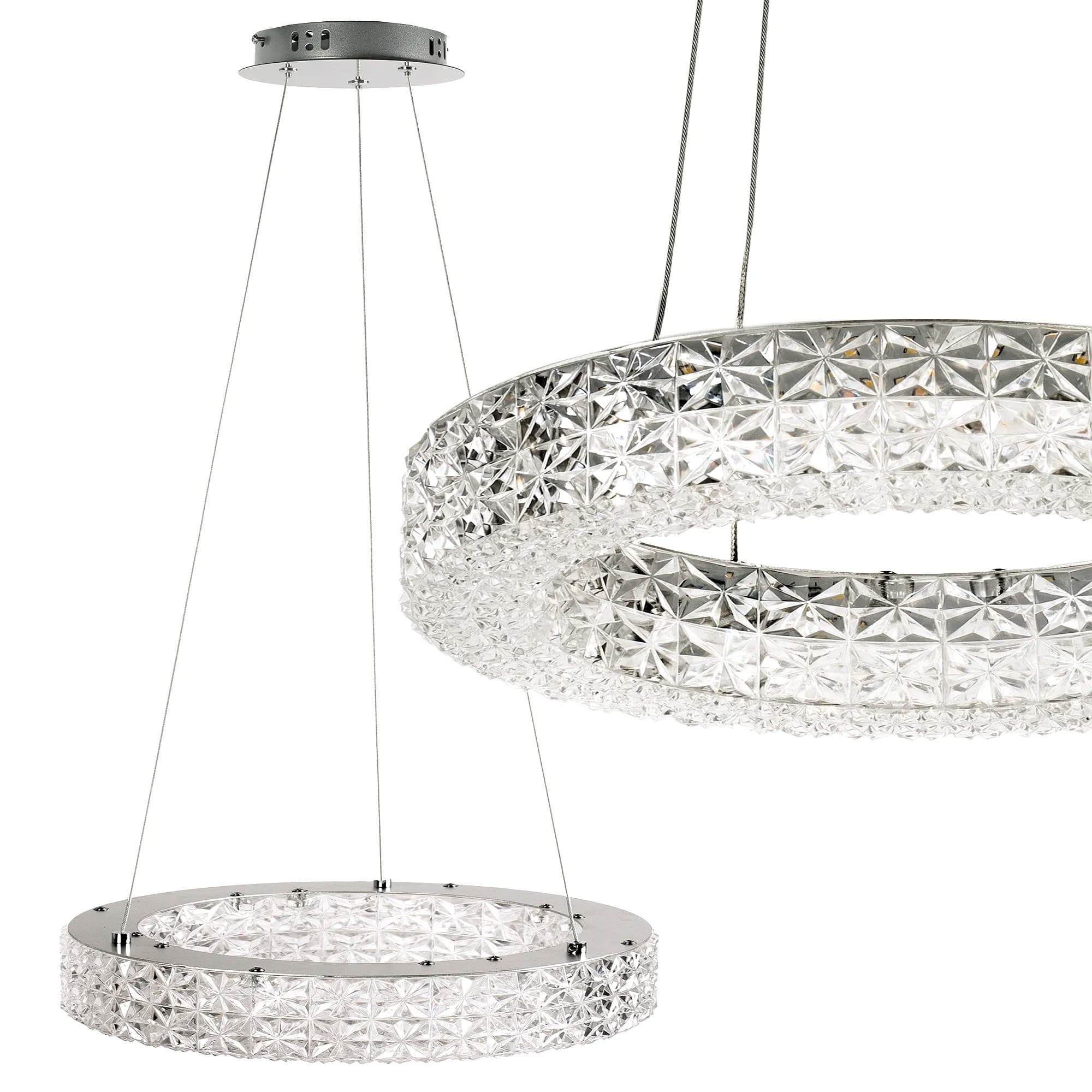 Lampada Led Ms004-cp 40cm Chrome