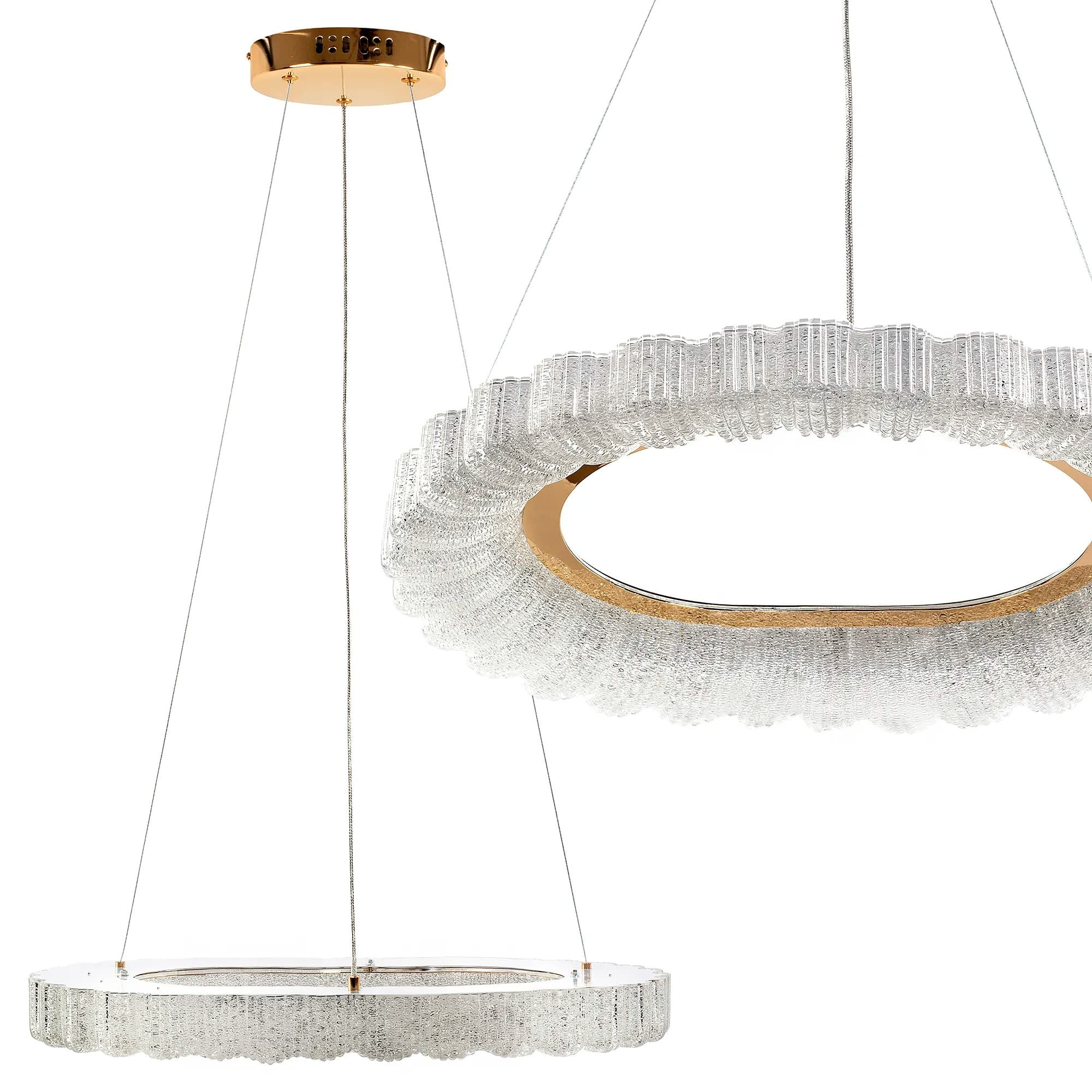 Lampada Led Ms019-cp Rose Gold 60cm