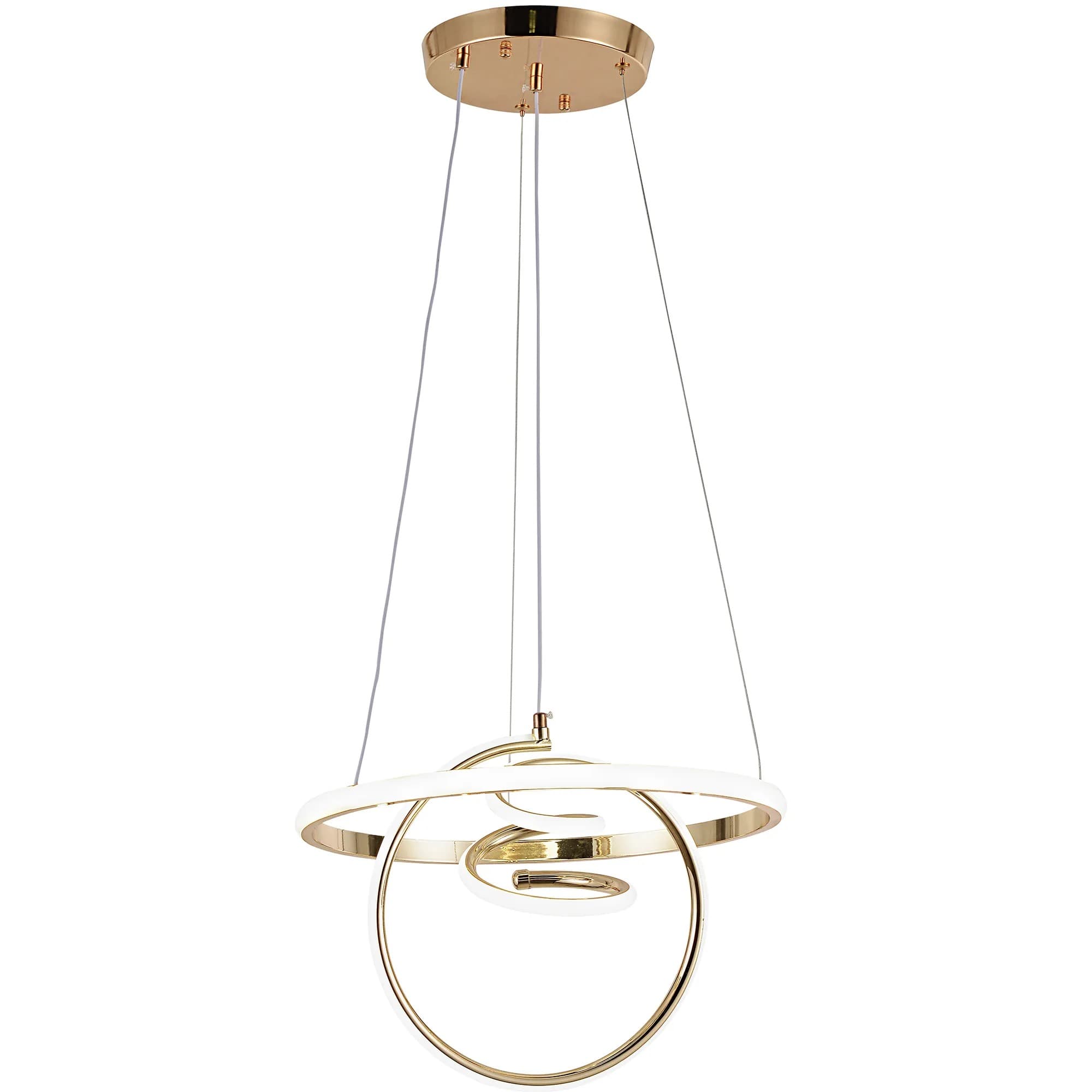 Lampada A Sospensione Led G066-cp Gold