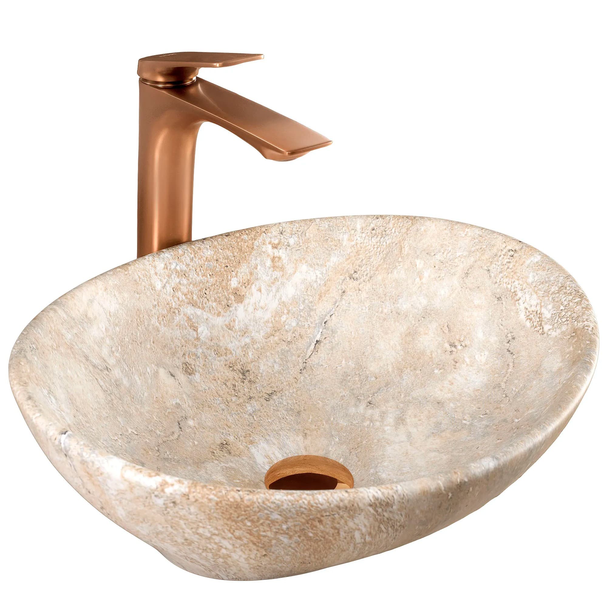 Lavabo Da Appoggio Rea Sofia Savana Matt