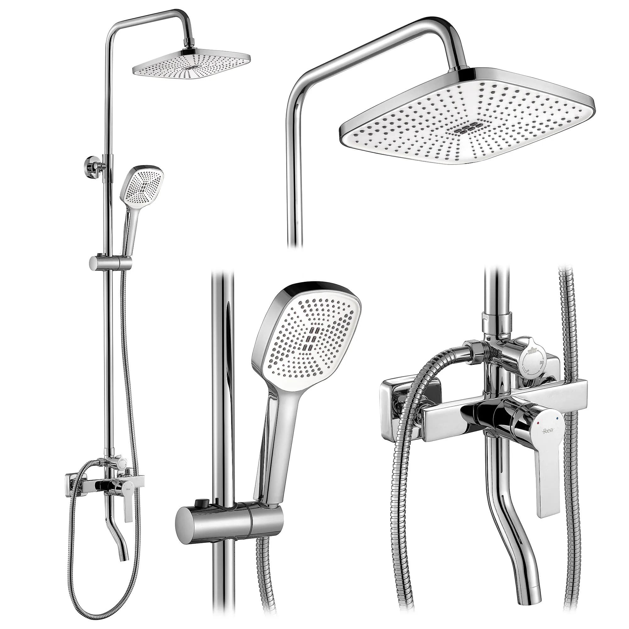 Set Doccia My2021-77c Rea Argus Chrome