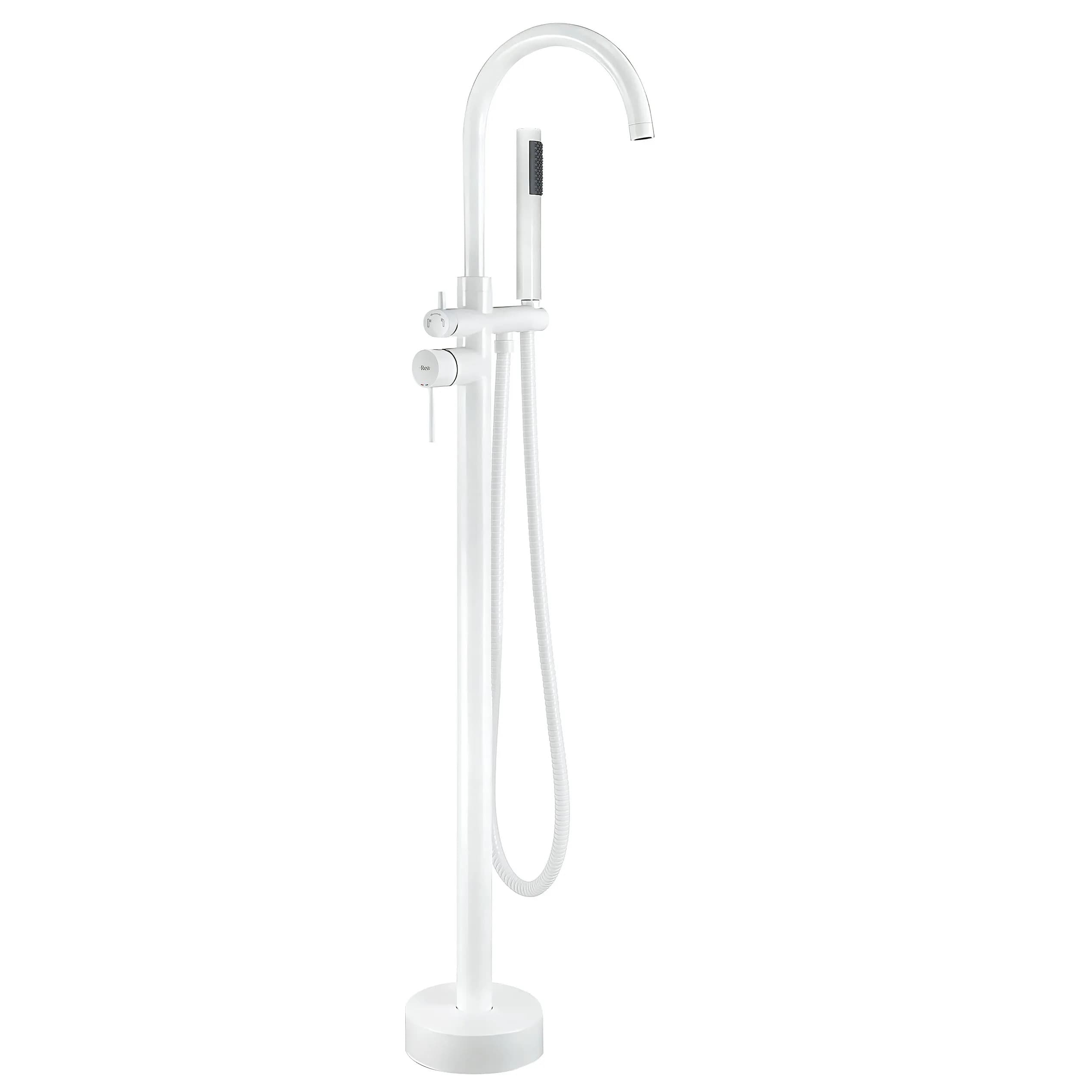 Rubinetto Indipendente Rea Lungo Bianco