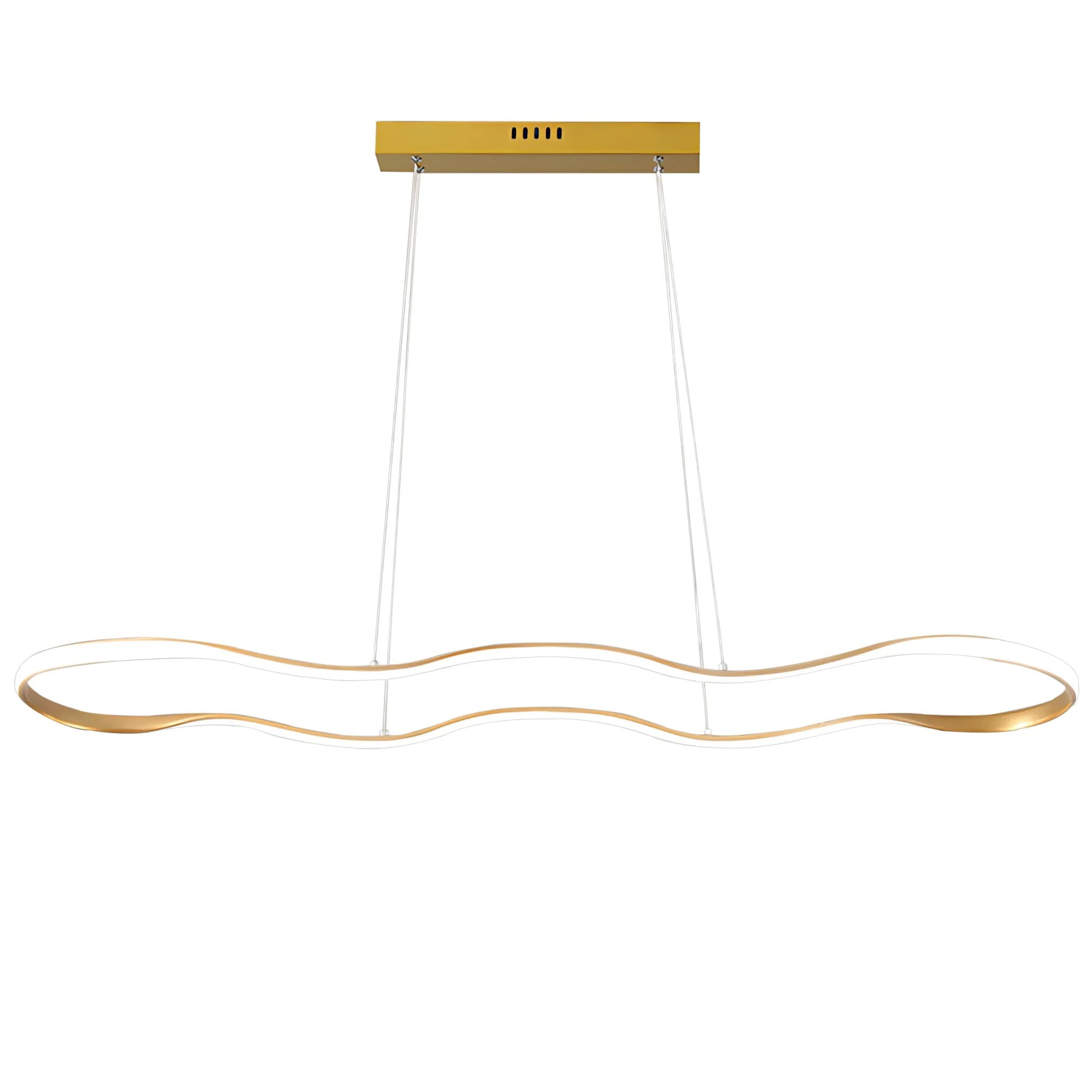Lampada A Sospensione A Led Lhj027-cp 100cm Oro