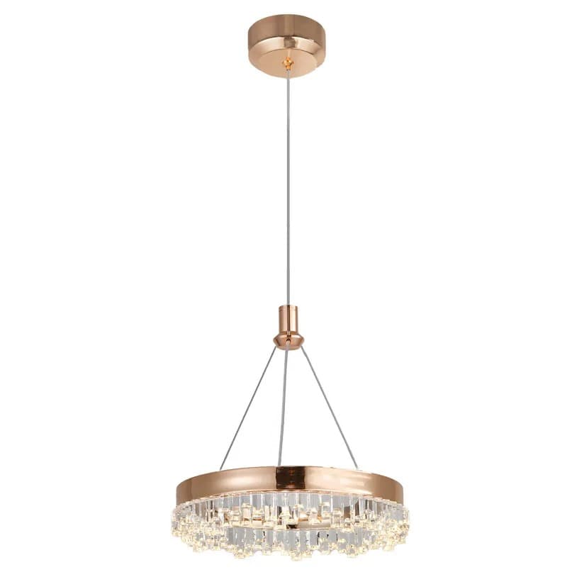 Lampada A Sospensione Led Lhj097-cp Gold