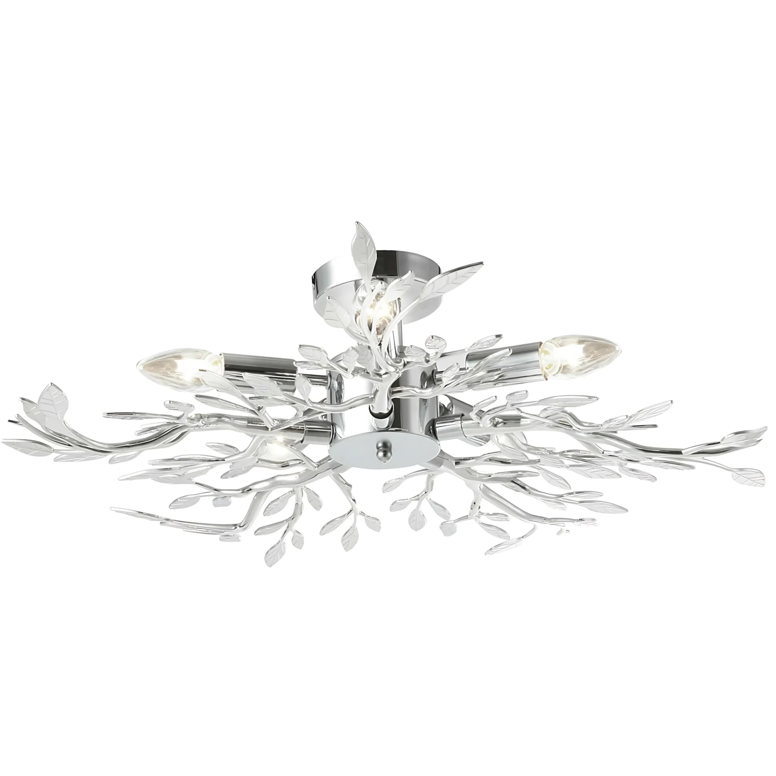 Lampada Da Soffitto Ebt021-5c Chrome