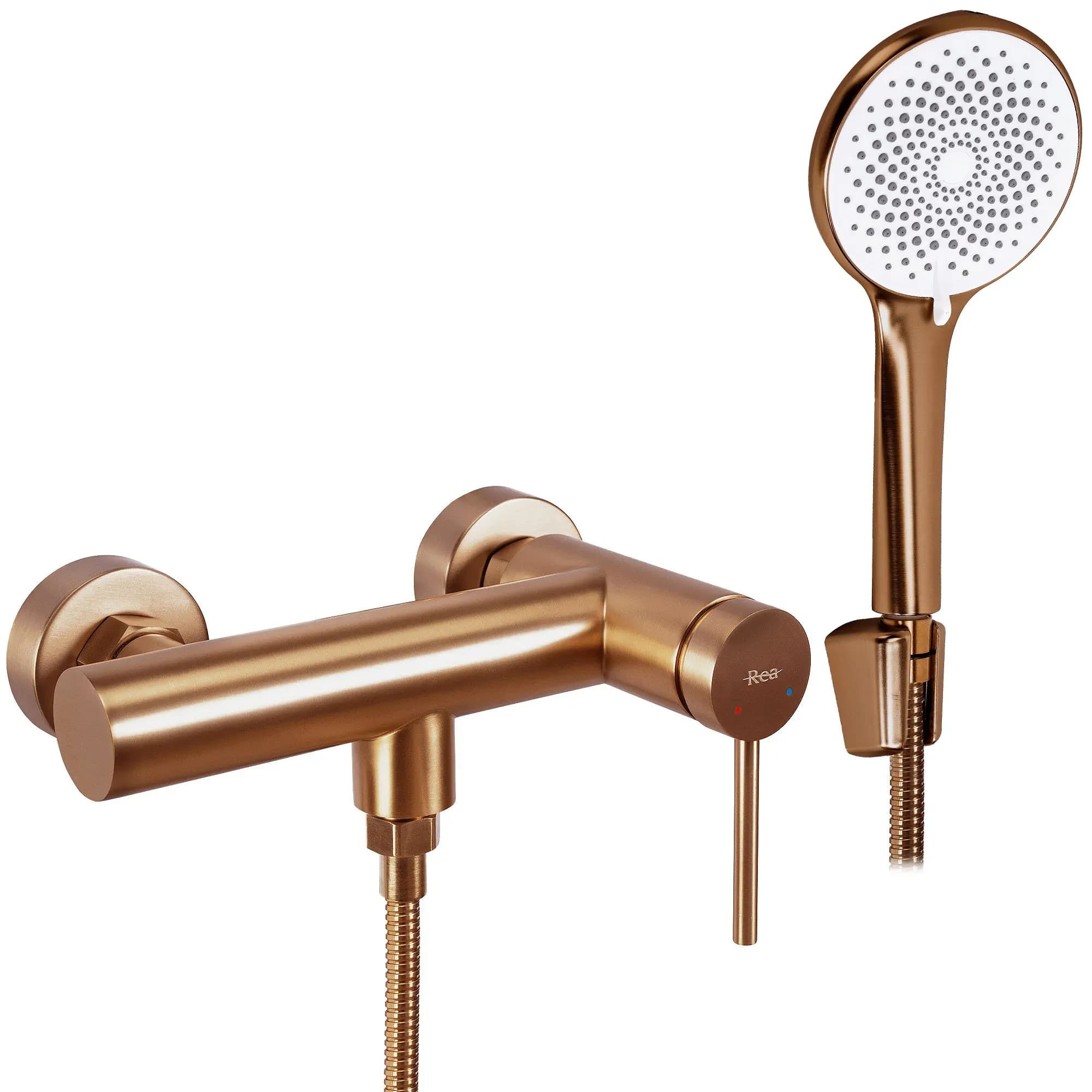 Rubinetto Doccia Rea Foss/clif Brush Copper