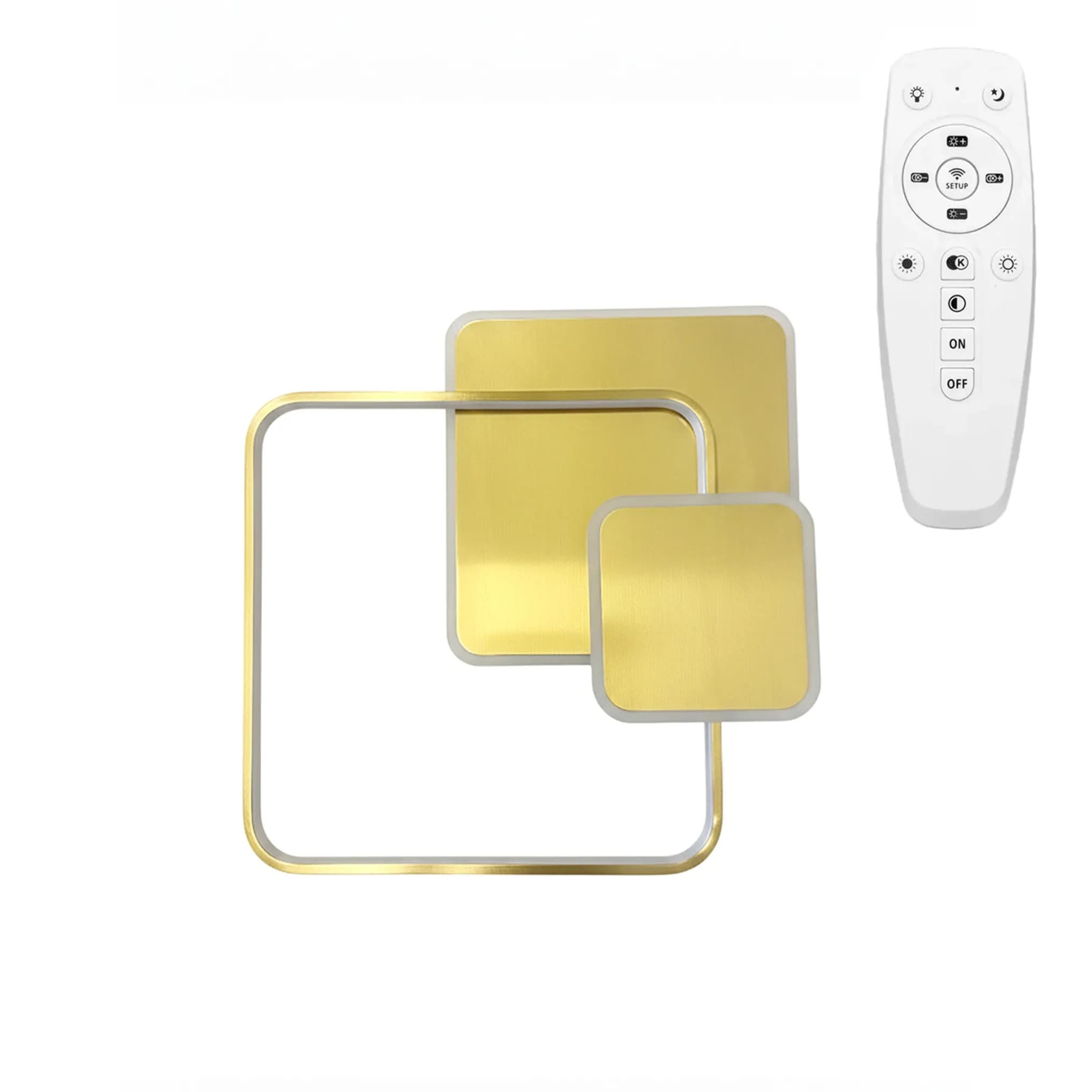 Lampada Da Soffitto App1713-c Brush Gold Led