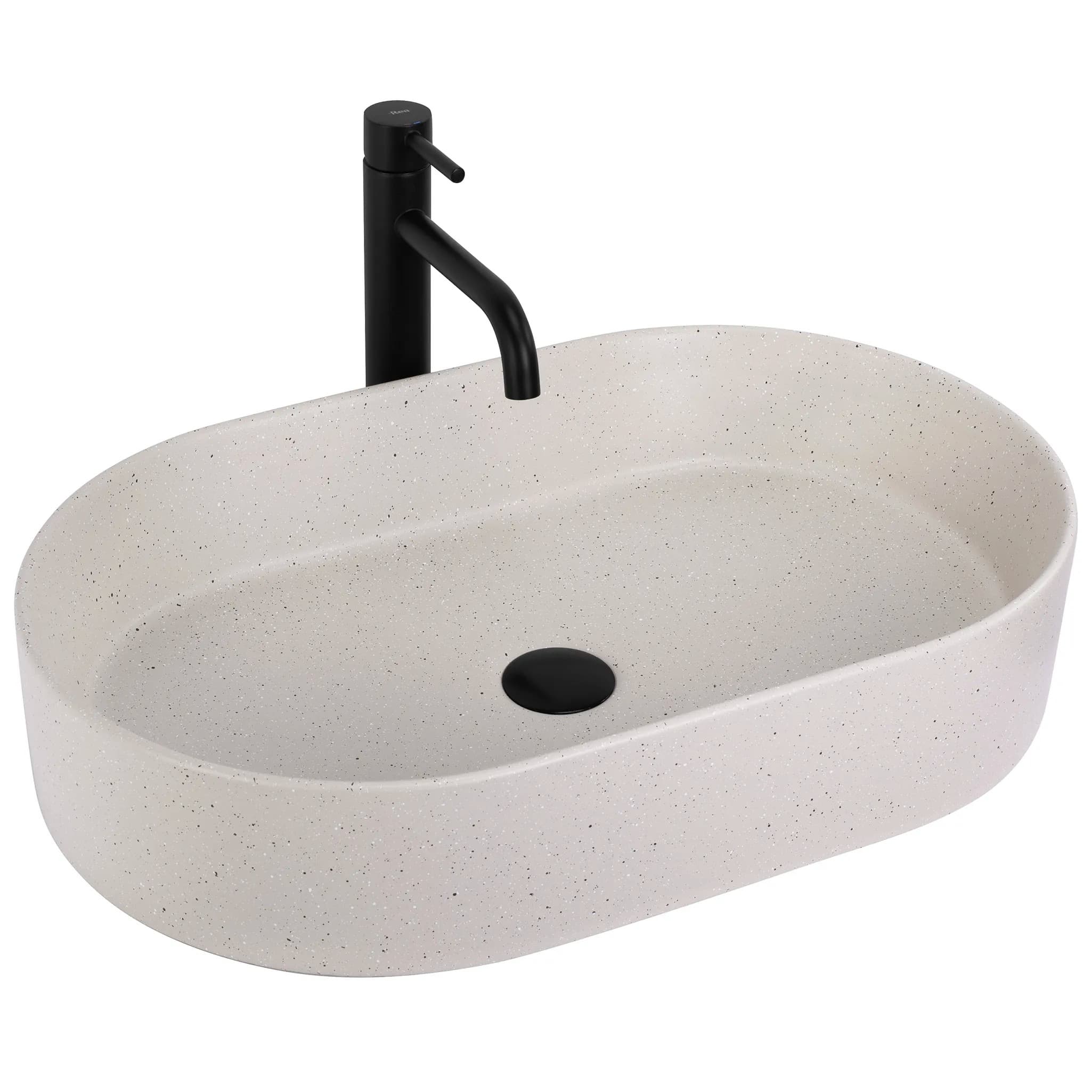 Lavabo Da Appoggio Rea Nadia 60 Sandy