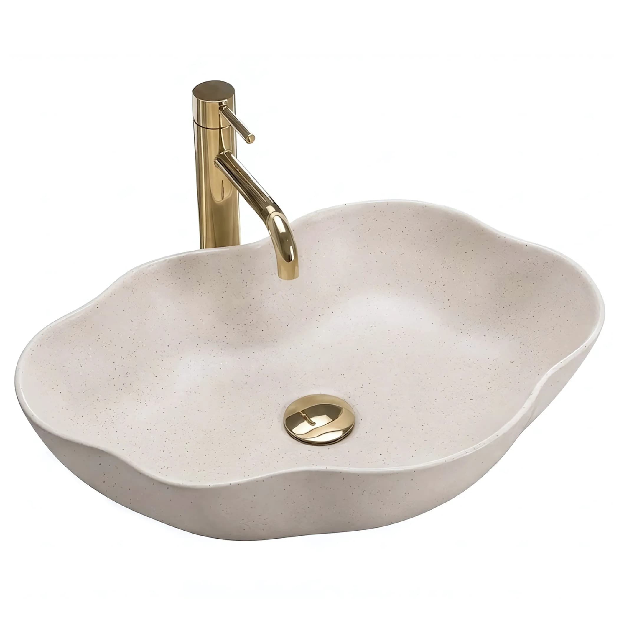 Lavabo Da Appoggio Rea Pearl Warm