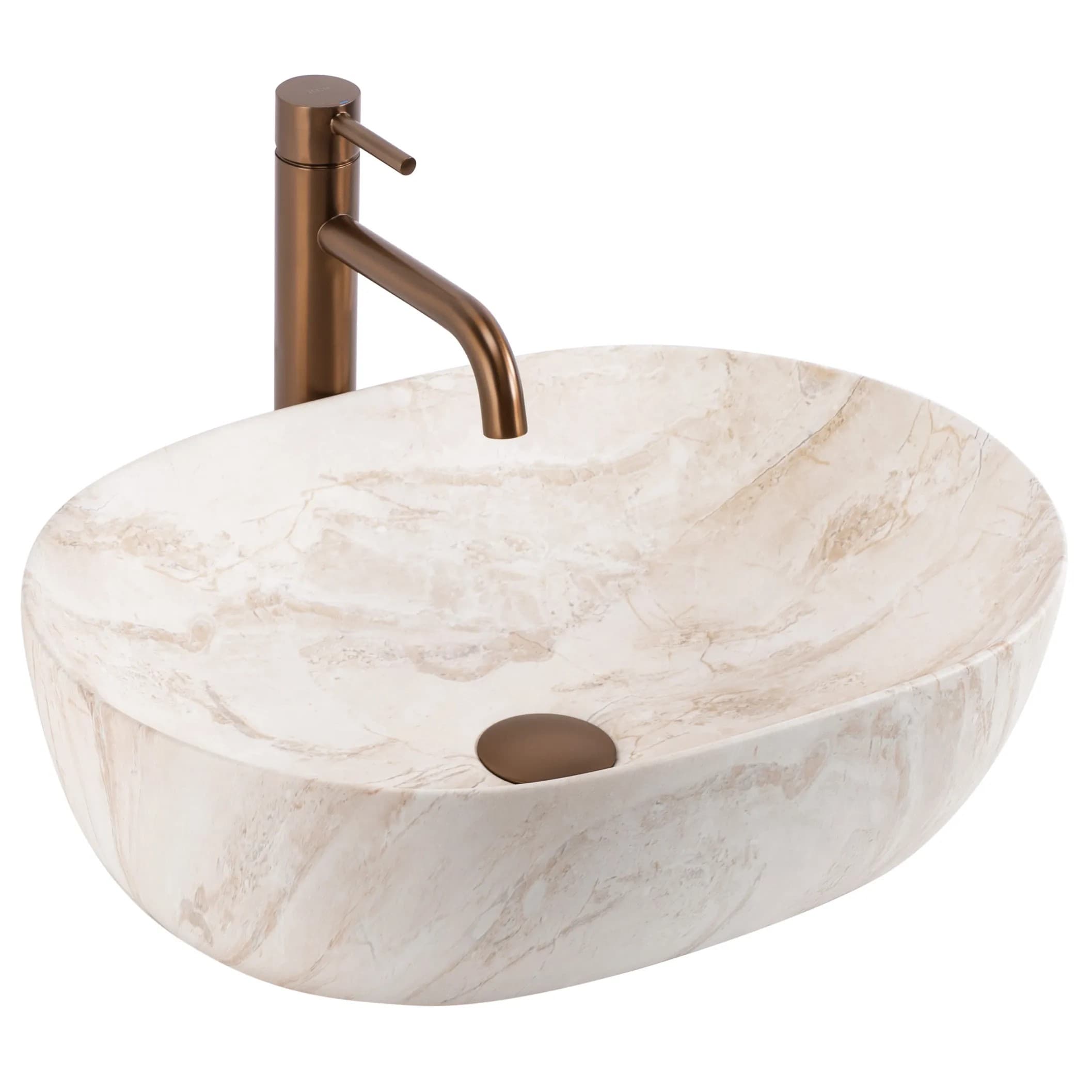 Lavabo Da Appoggio Rea Amelia Kallisto 48