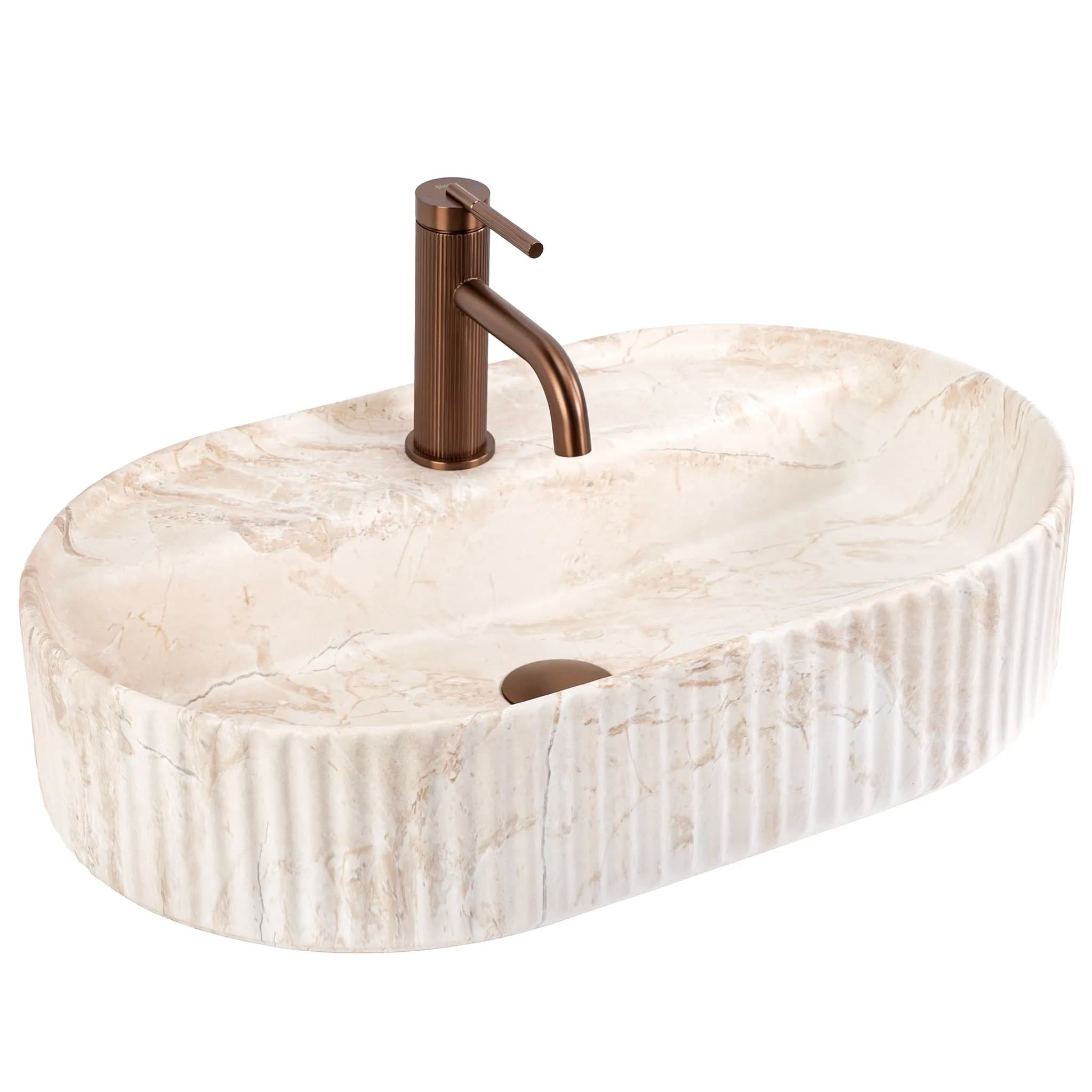 Lavabo Da Appoggio Rea Marcela 60 Saturn