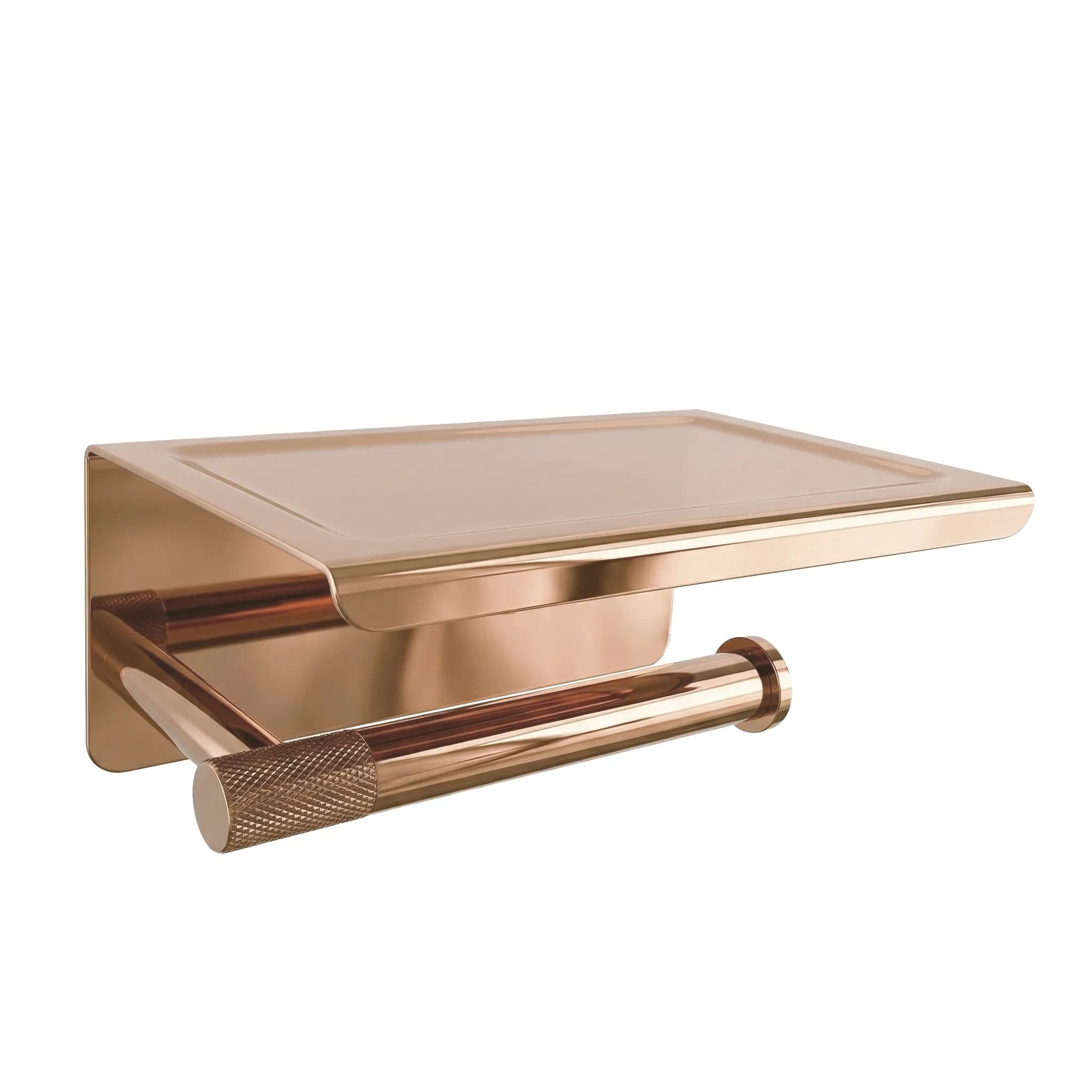 Portarotolo Con Ripiano 6613 Modern Copper