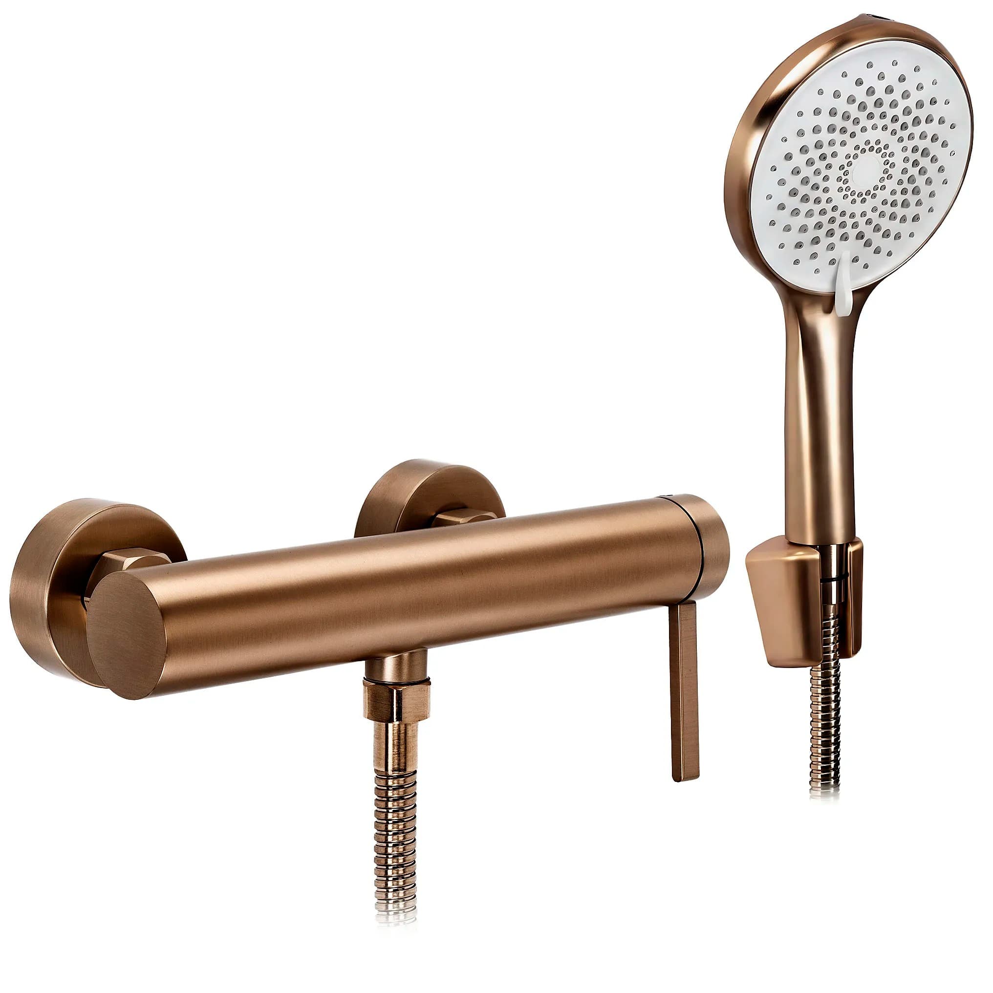 Rubinetto Doccia Rea Rivo Brush Copper