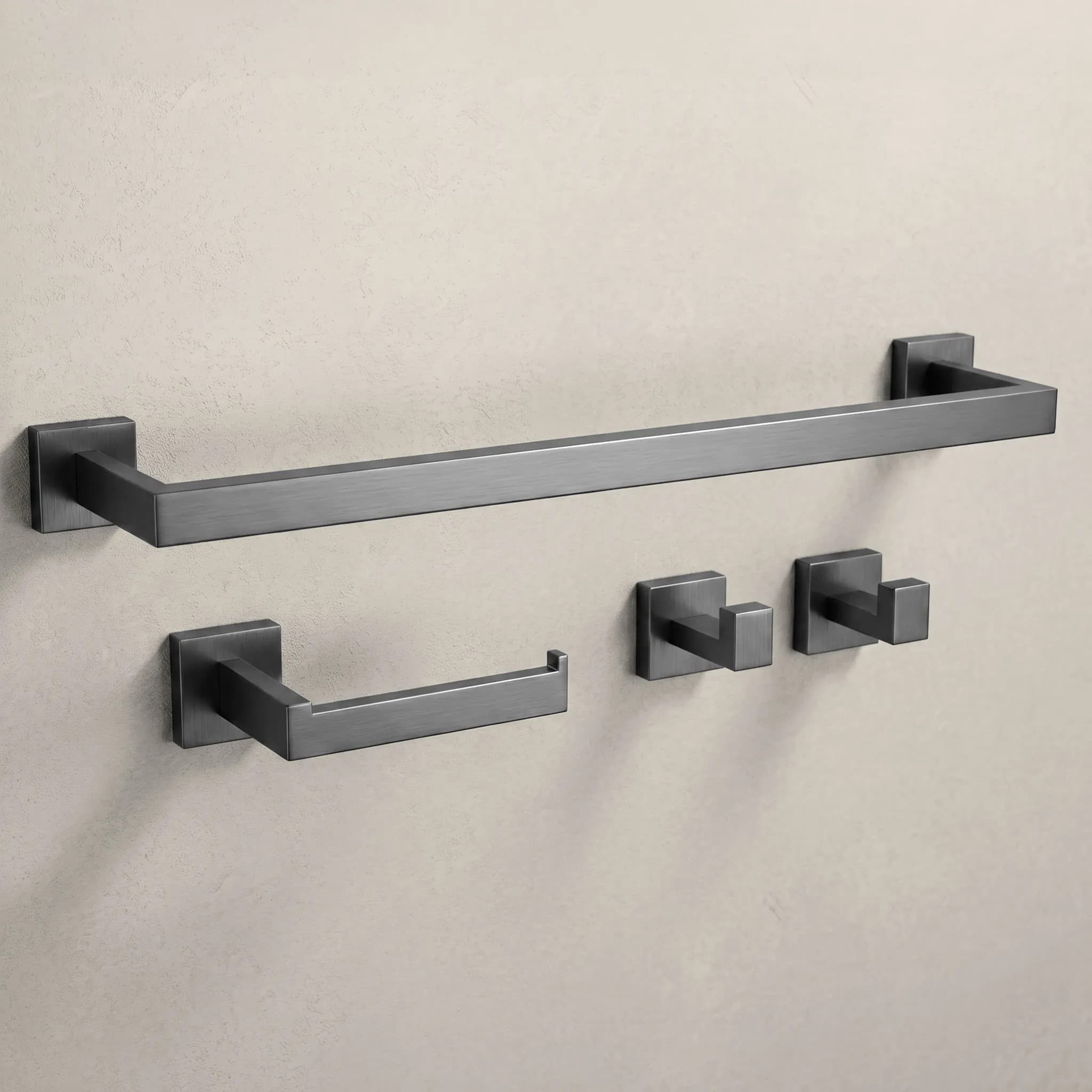 Set Accessori Da Bagno Rio Titan 4 Pezzi