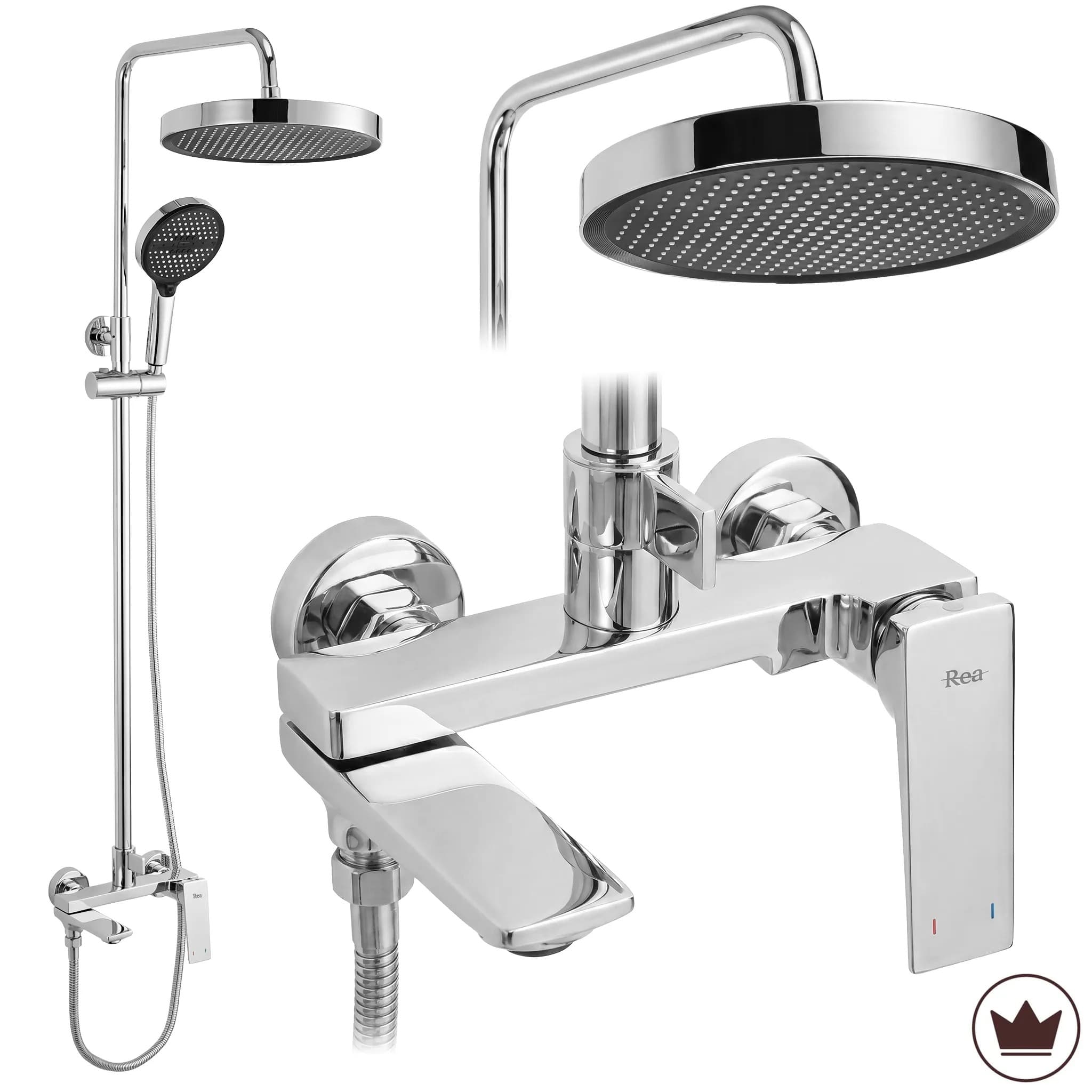Set Doccia Rea Prime Chrome