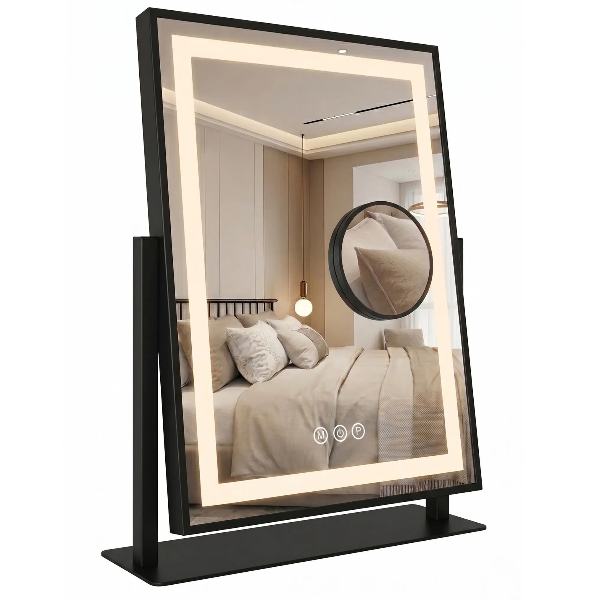 Specchio Led Lumi Black 30x40cm