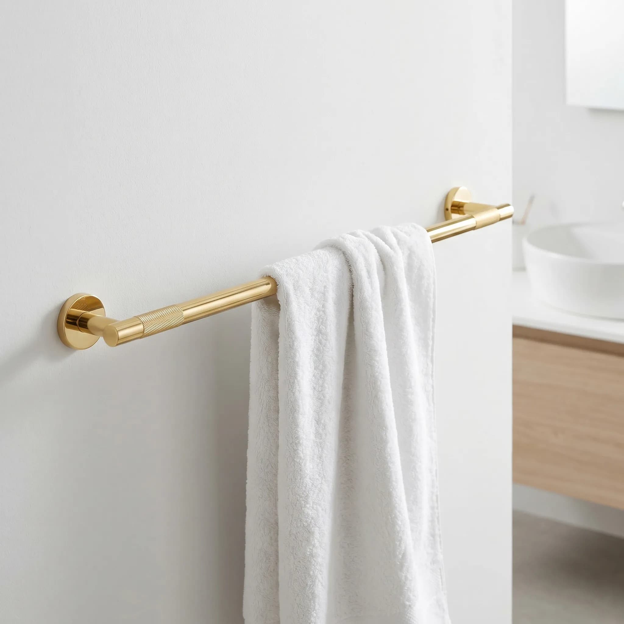 Portasciugamano Da Bagno 6603 Modern Gold