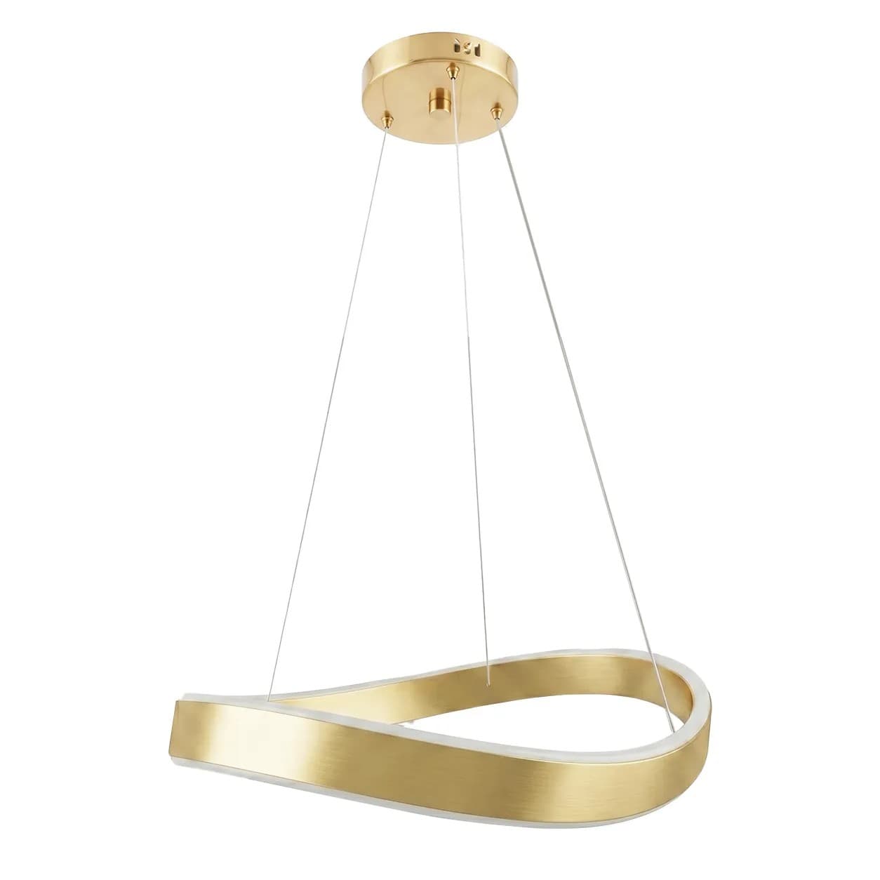 Lampada A Sospensione Da Soffitto Swe065-cp 40cm Brush Gold
