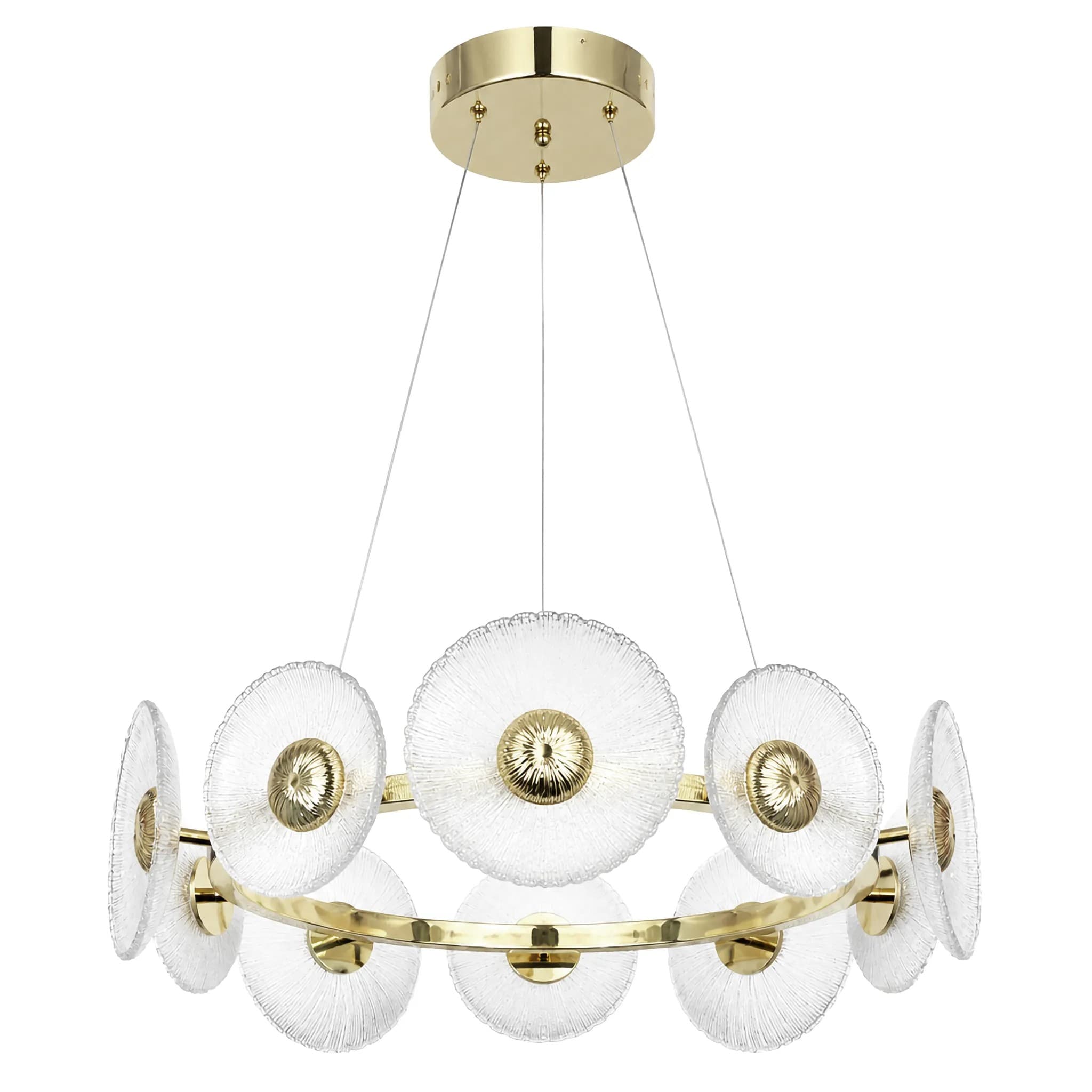 Lampada A Sospensione Da Soffitto Swe071-cp 60cm Gold