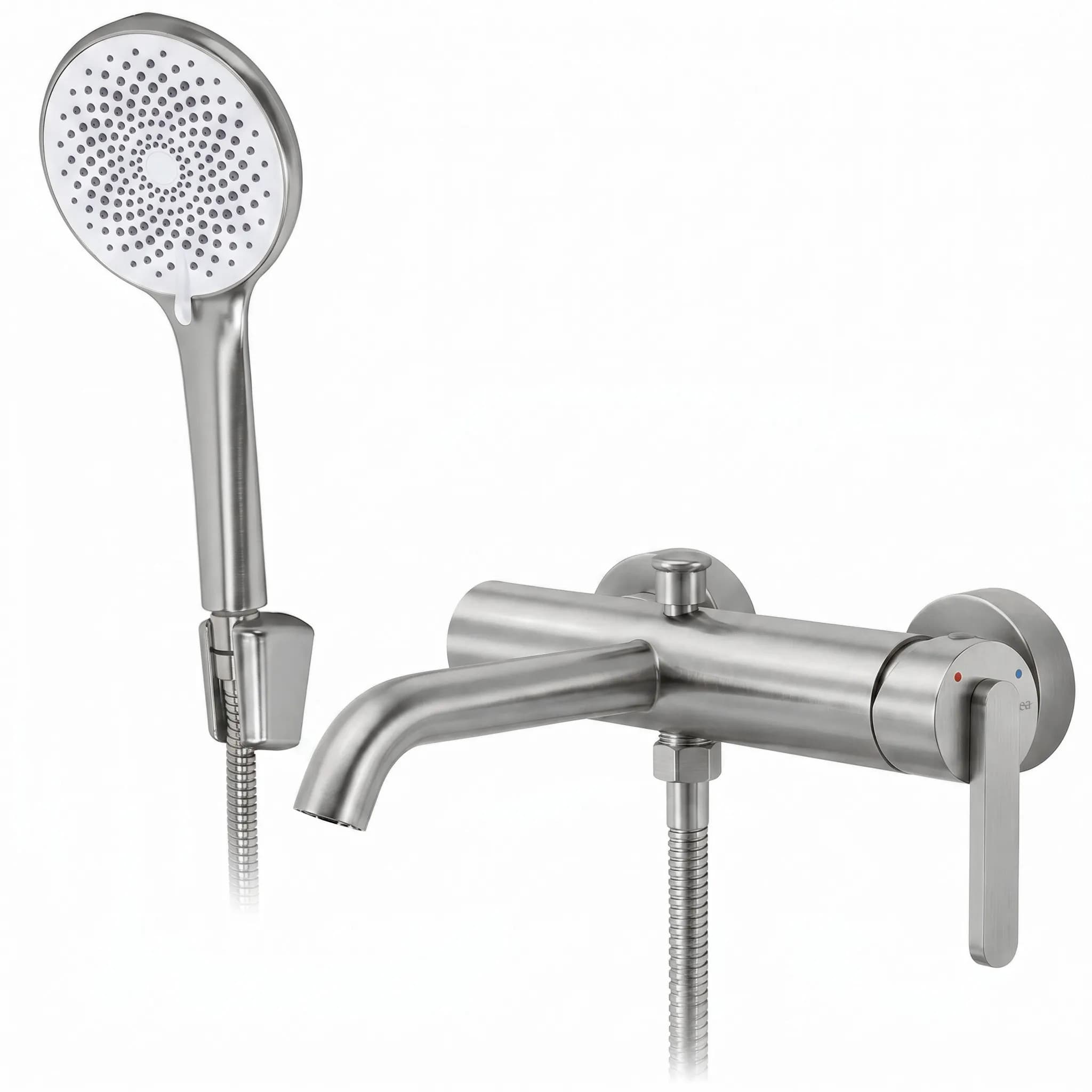 Rubinetto Da Vasca Rea Ontario Side Brush Nickel