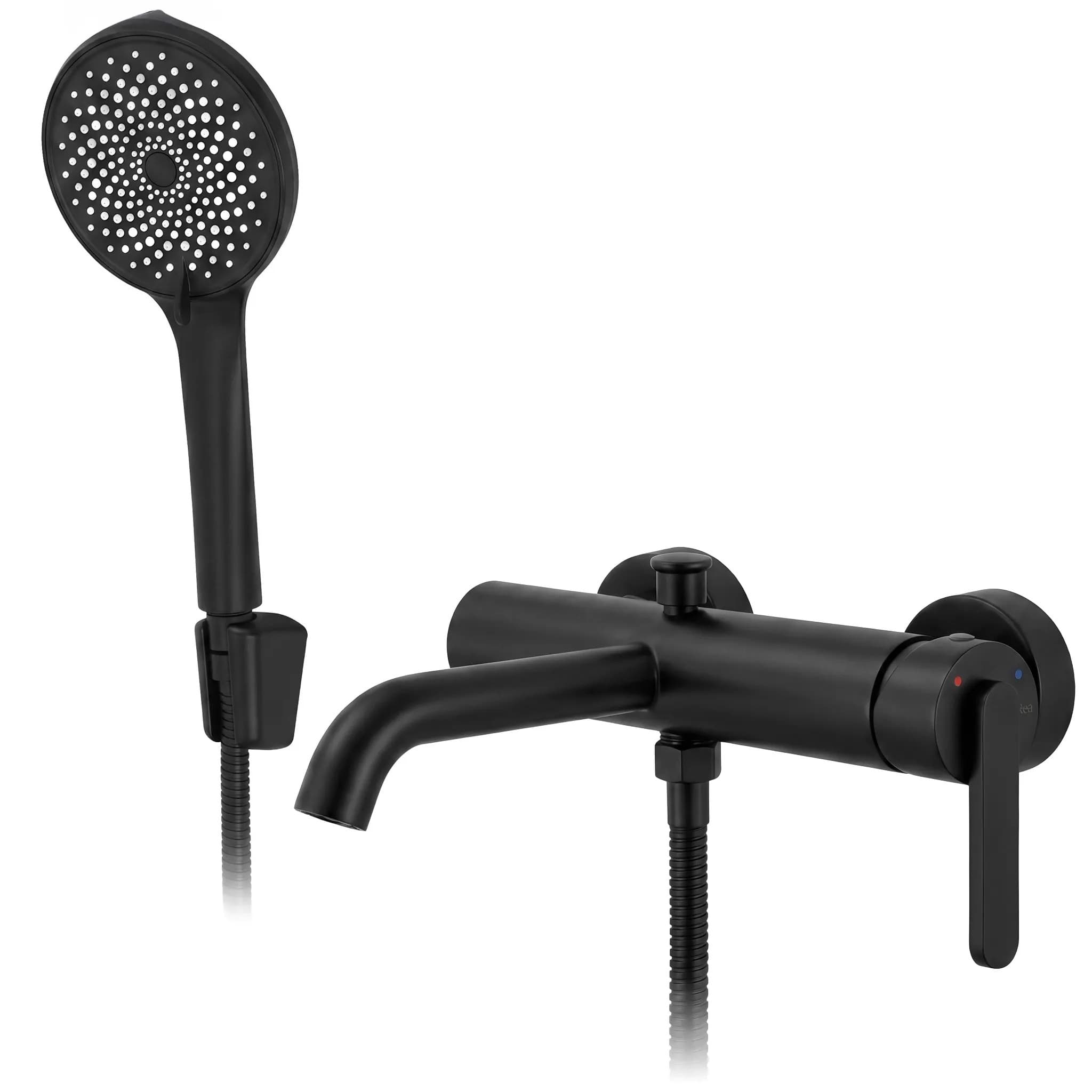 Rubinetto Da Vasca Rea Ontario Side Black